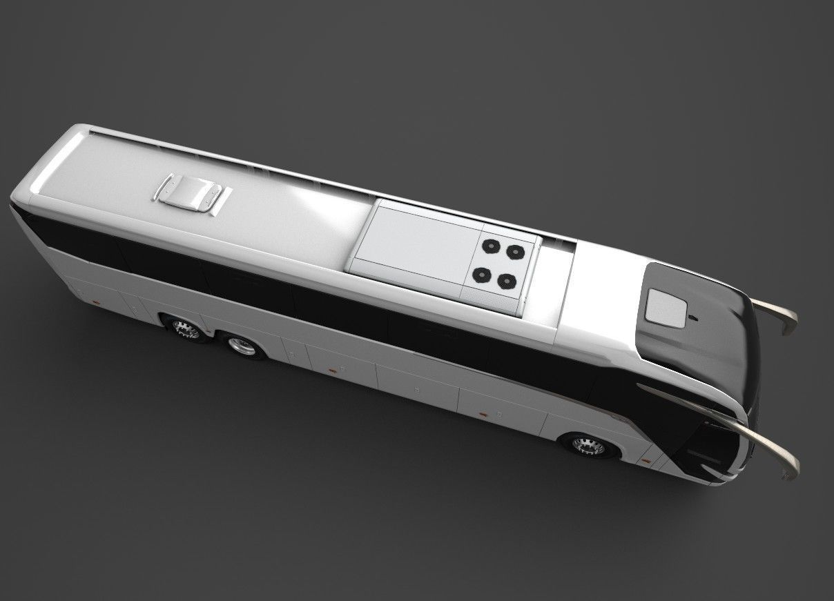 Marcopolo Paradiso G8 1200 2021 Low-poly 3D model_9