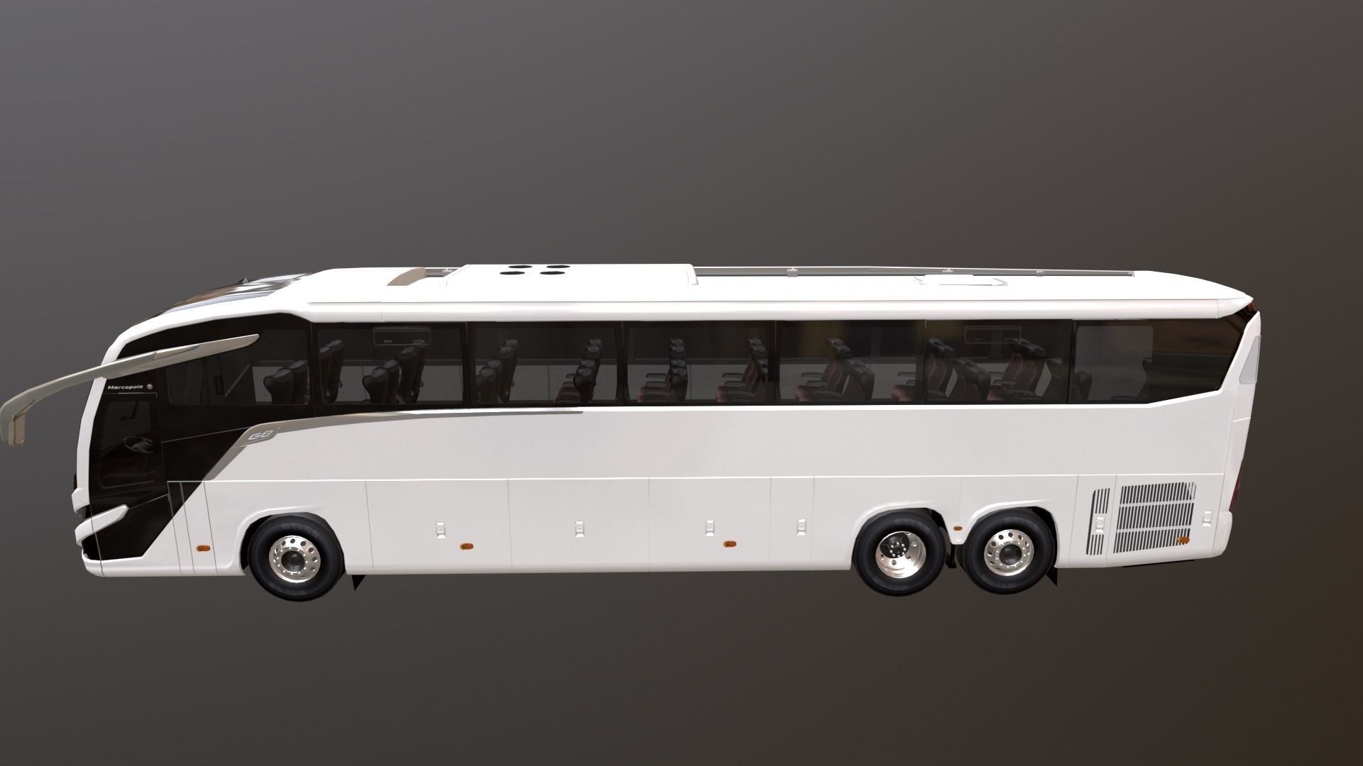 Marcopolo Paradiso G8 1200 2021 Low-poly 3D model_12