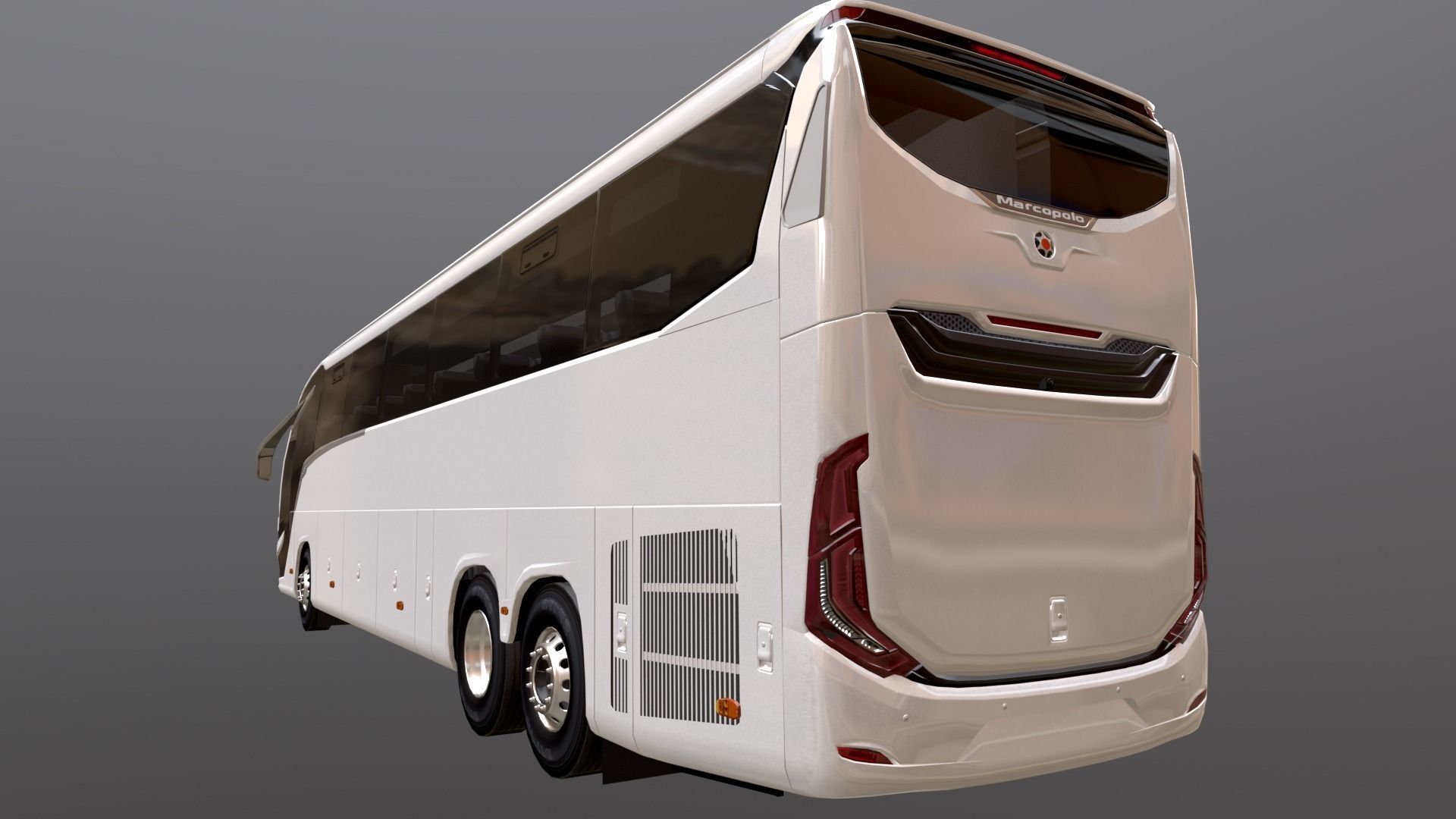 Marcopolo Paradiso G8 1200 2021 Low-poly 3D model_11