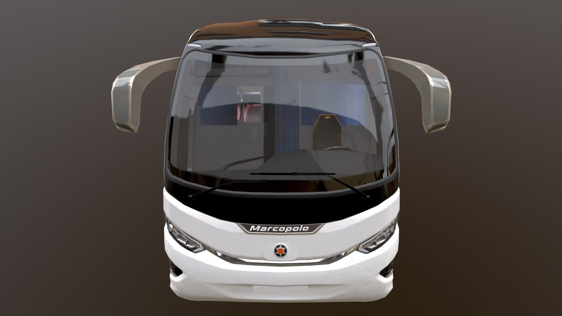 Marcopolo Paradiso G8 1200 2021 Low-poly 3D model_3