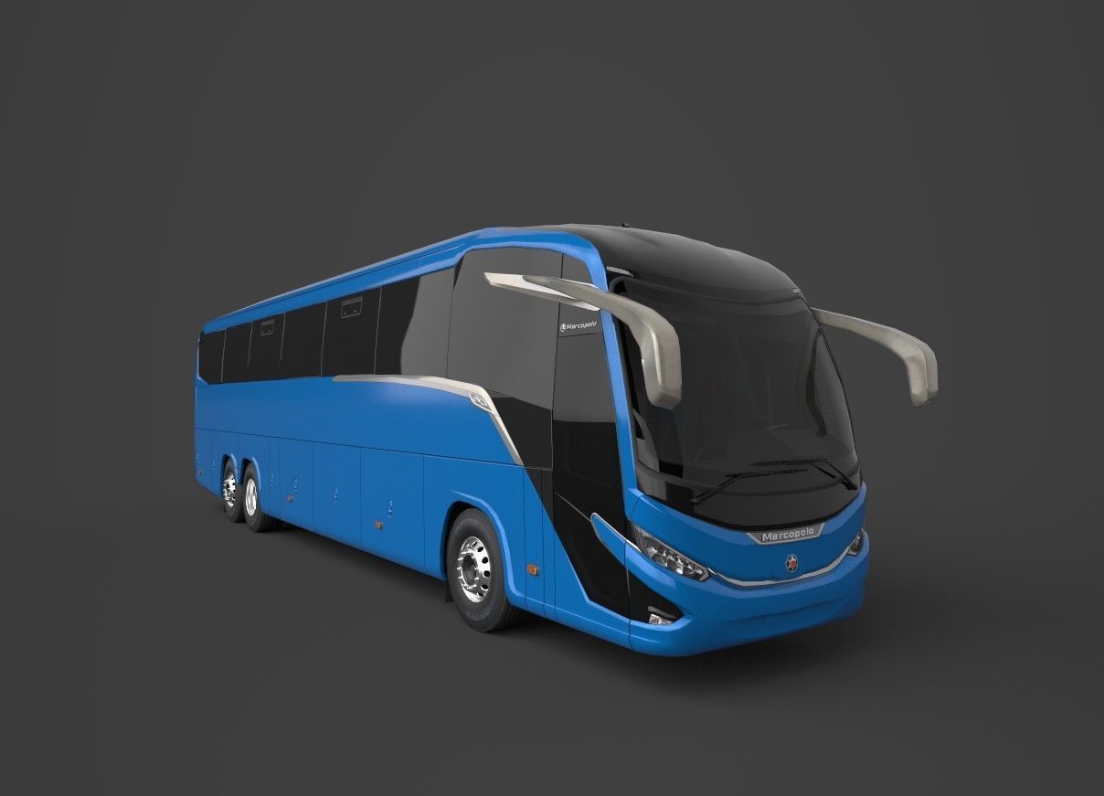 Marcopolo Paradiso G8 1200 2021 Low-poly 3D model_14