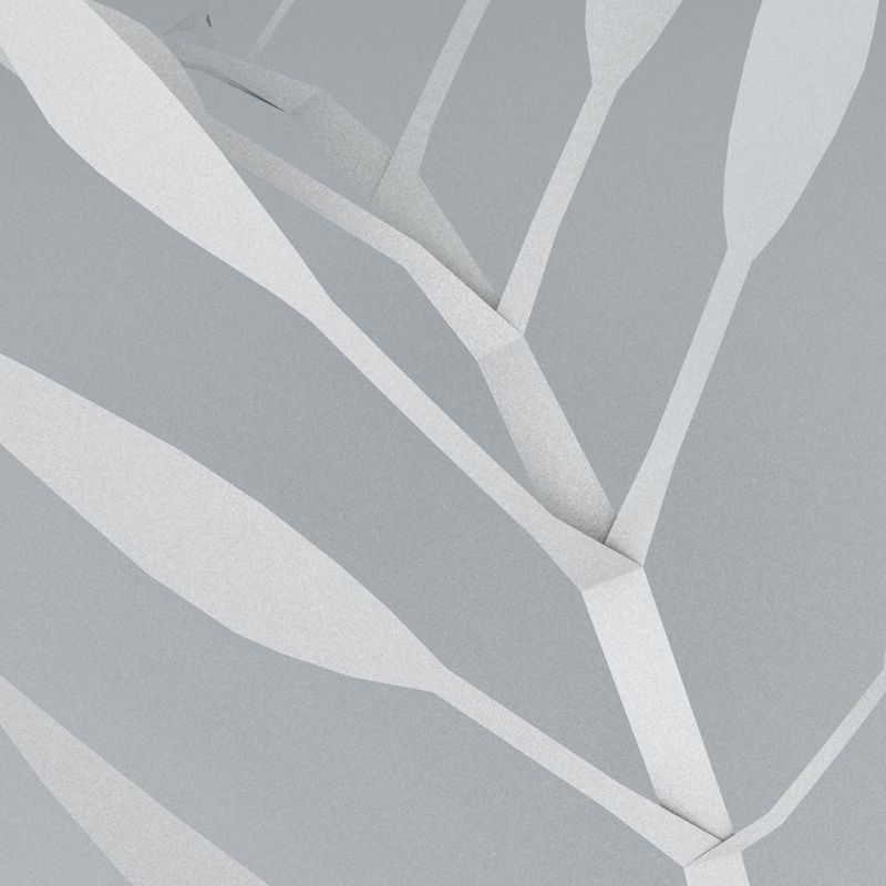 Bamboo Low-poly 3D model_28