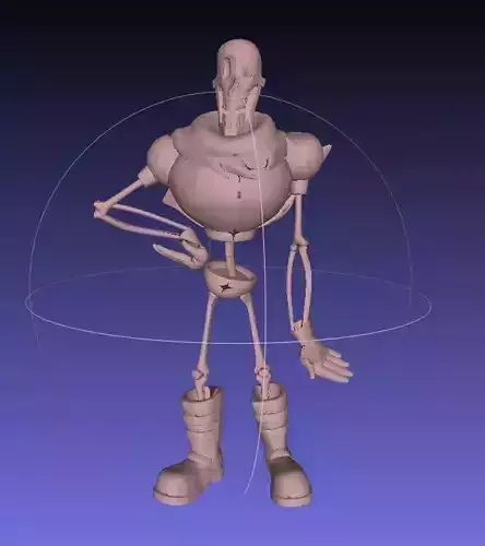 Papyrus Undertale Character 3D print model 3D print model