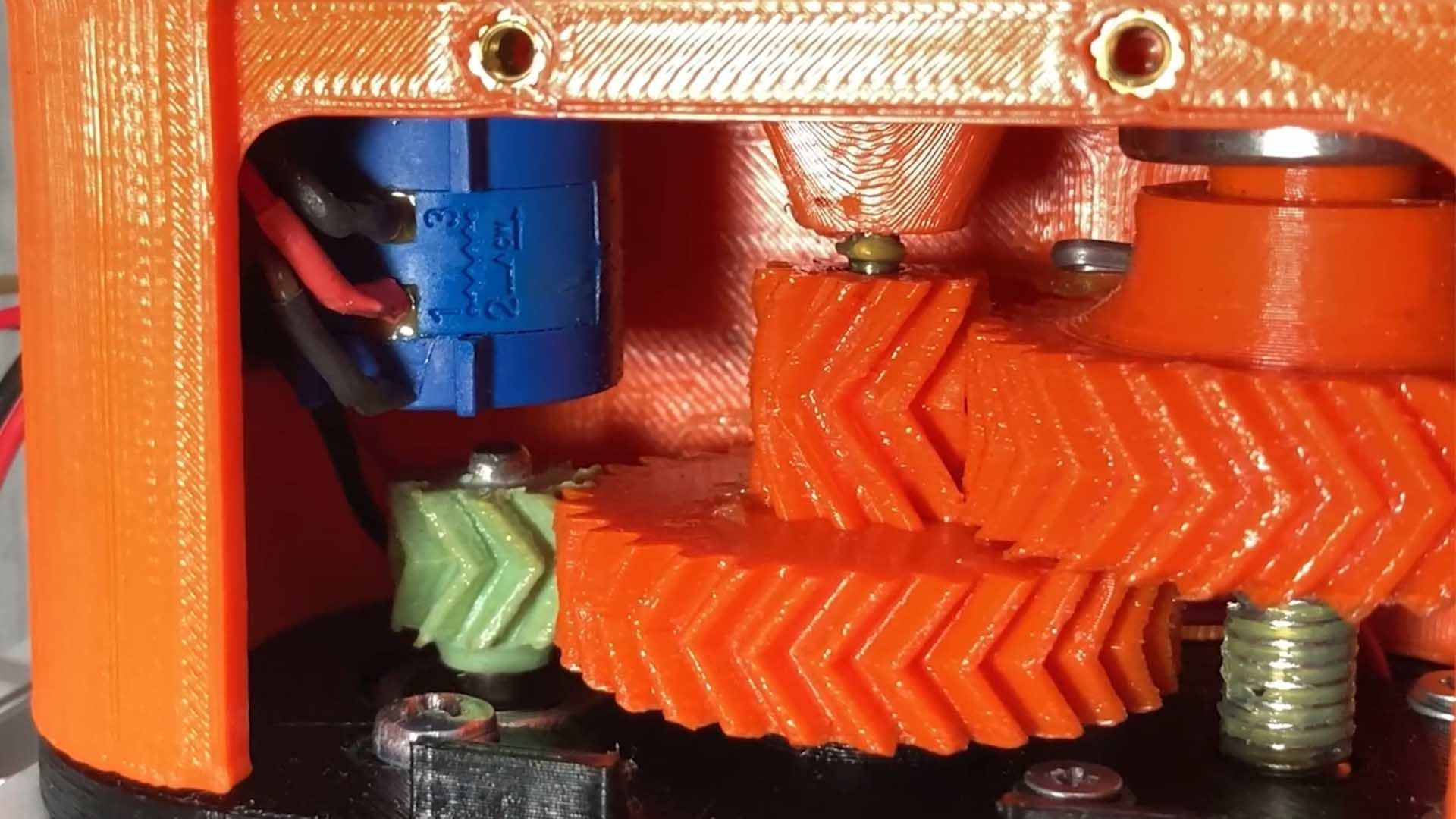 3D Printable Linear SERVO Actuator 3D print model_2