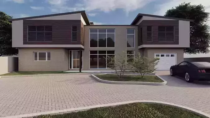 3D House Exterior