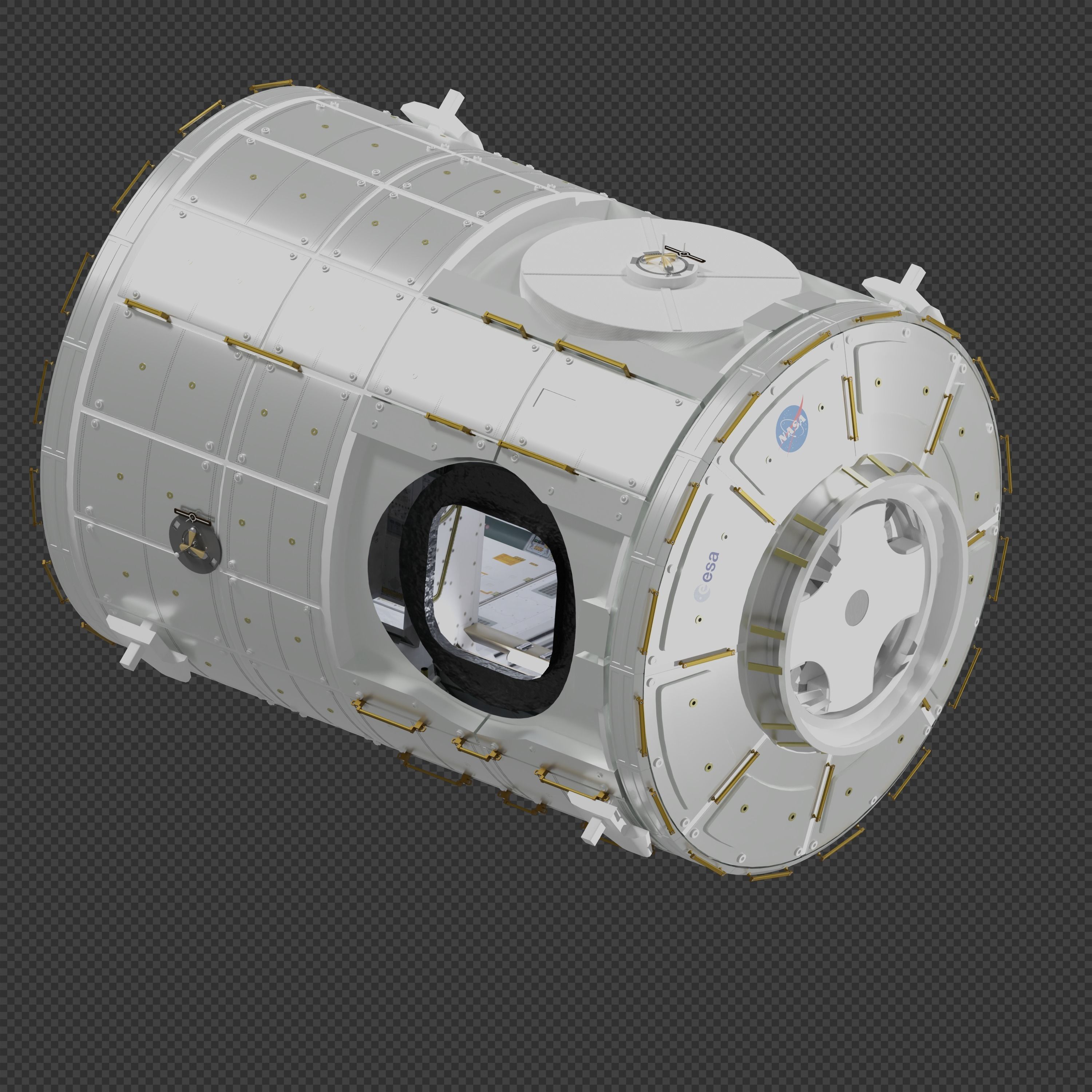 International Space Station 3D model_12