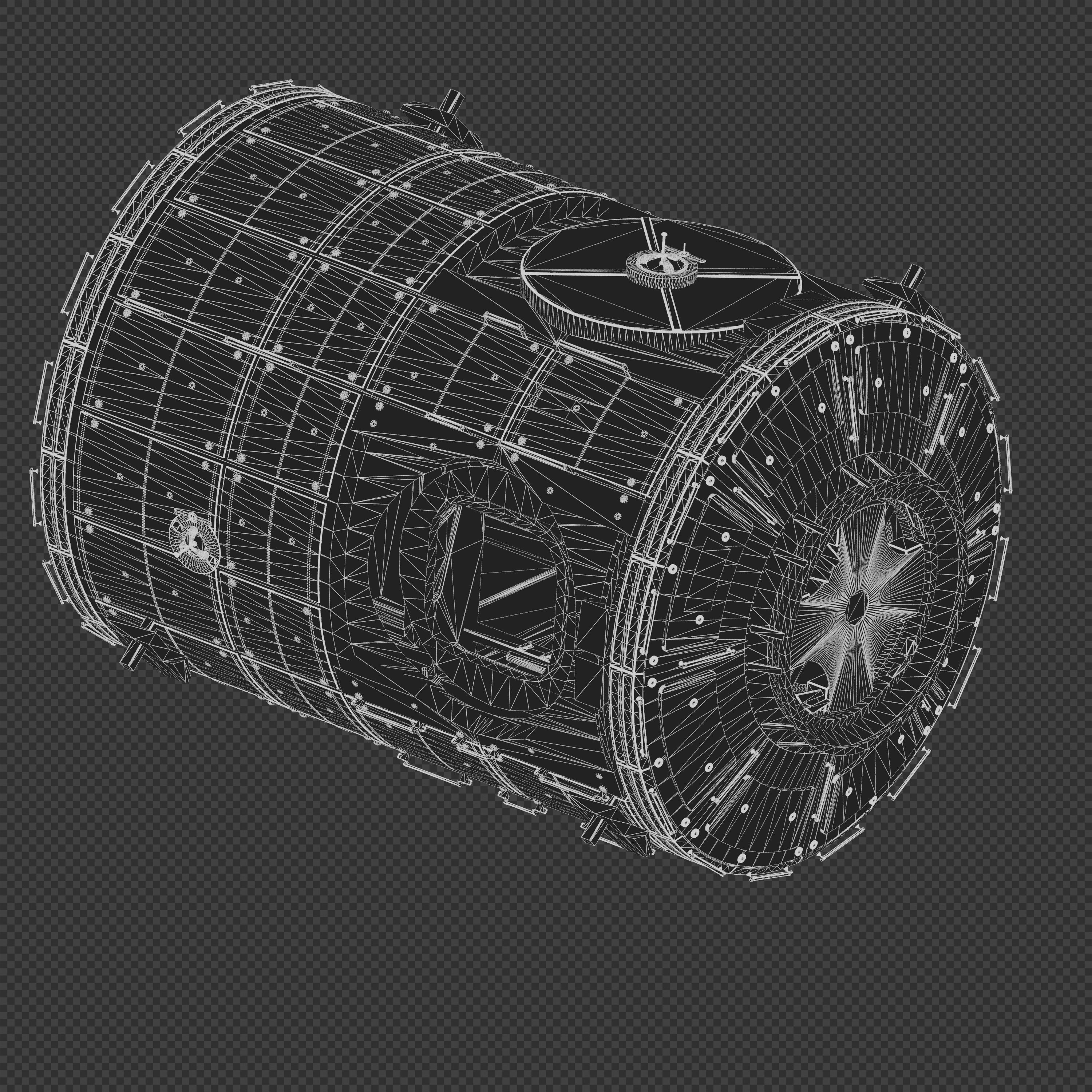 International Space Station 3D model_22