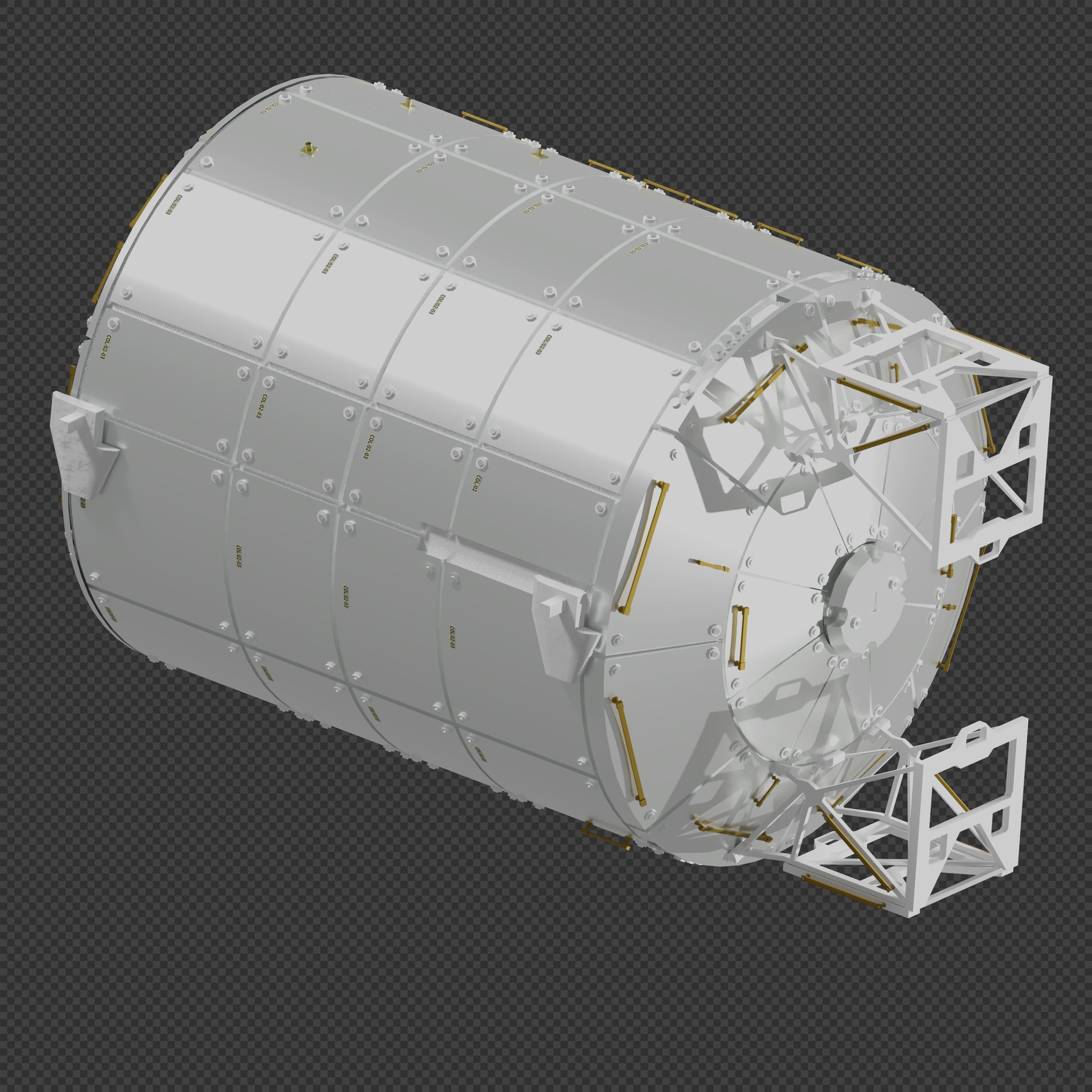 International Space Station 3D model_13