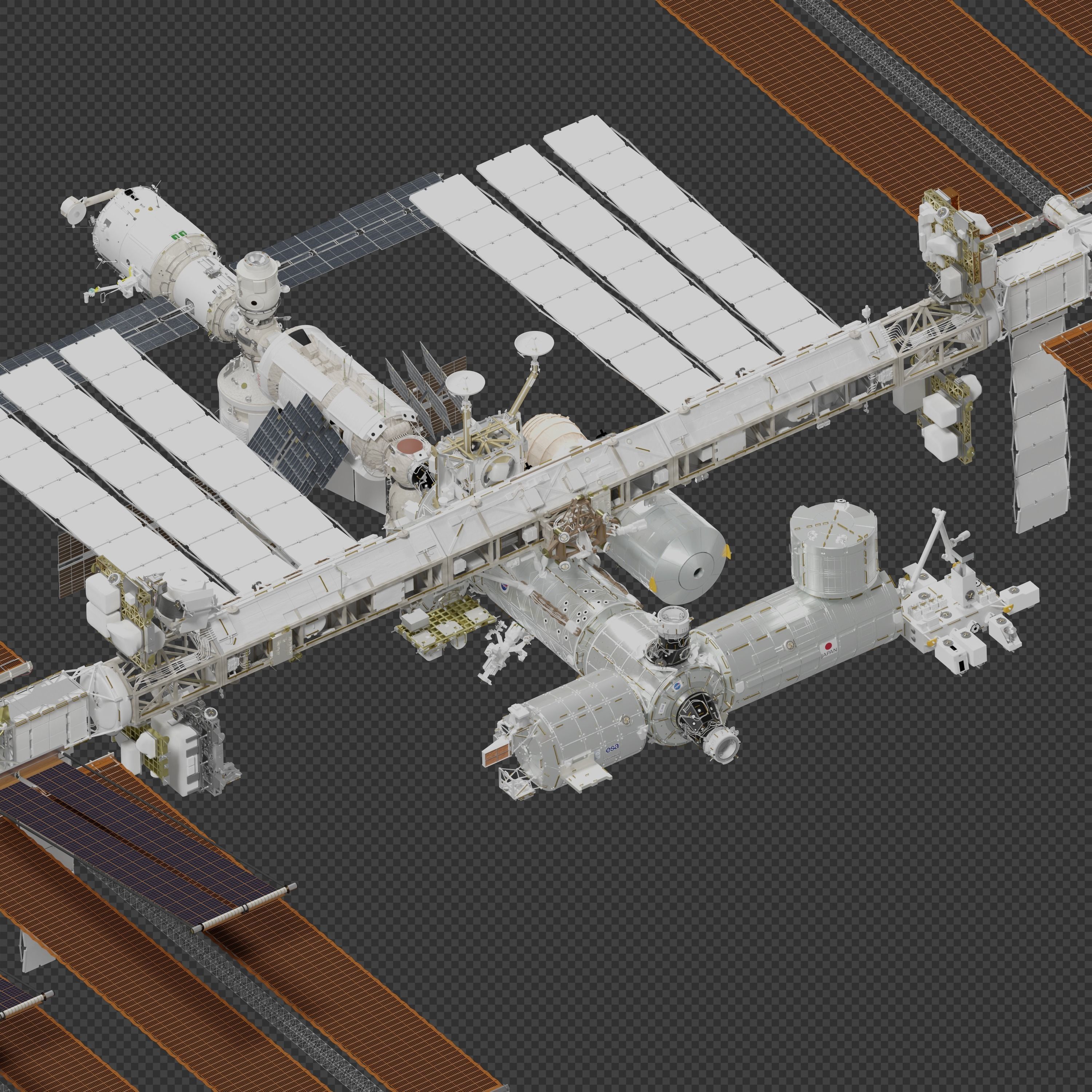 International Space Station 3D model_1