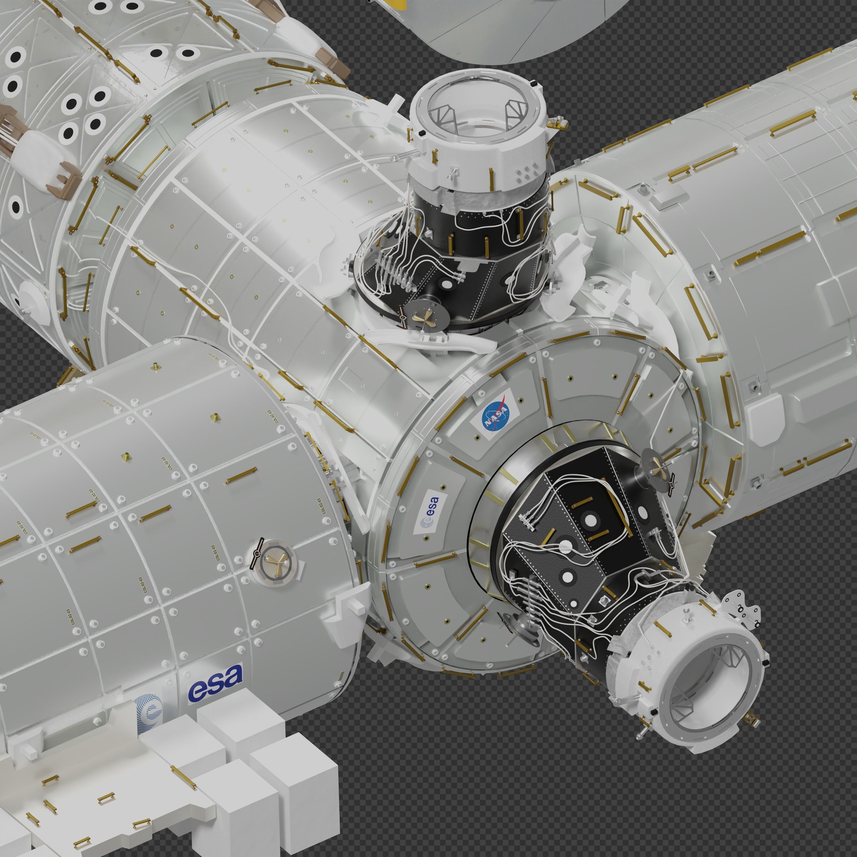 International Space Station 3D model_5