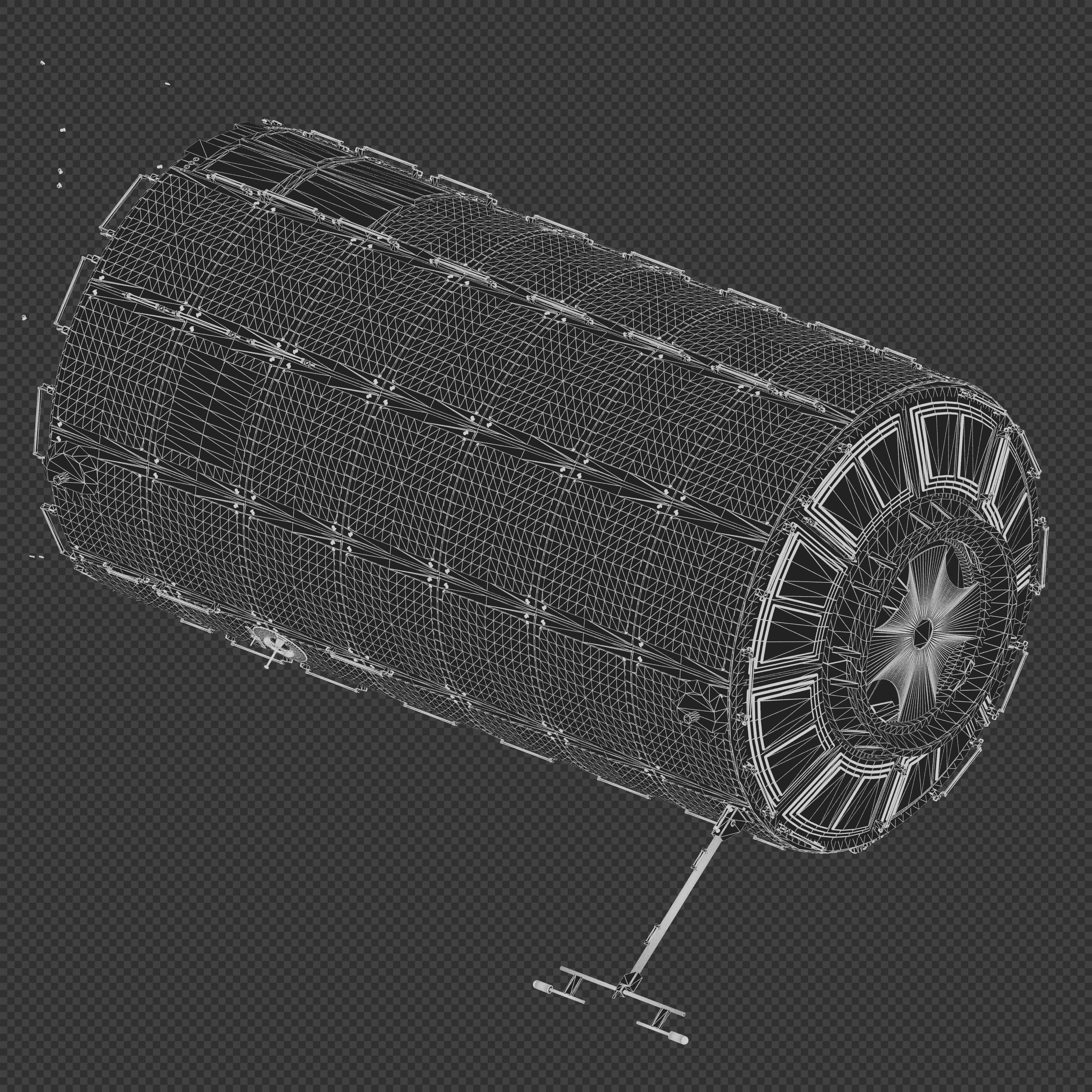International Space Station 3D model_25
