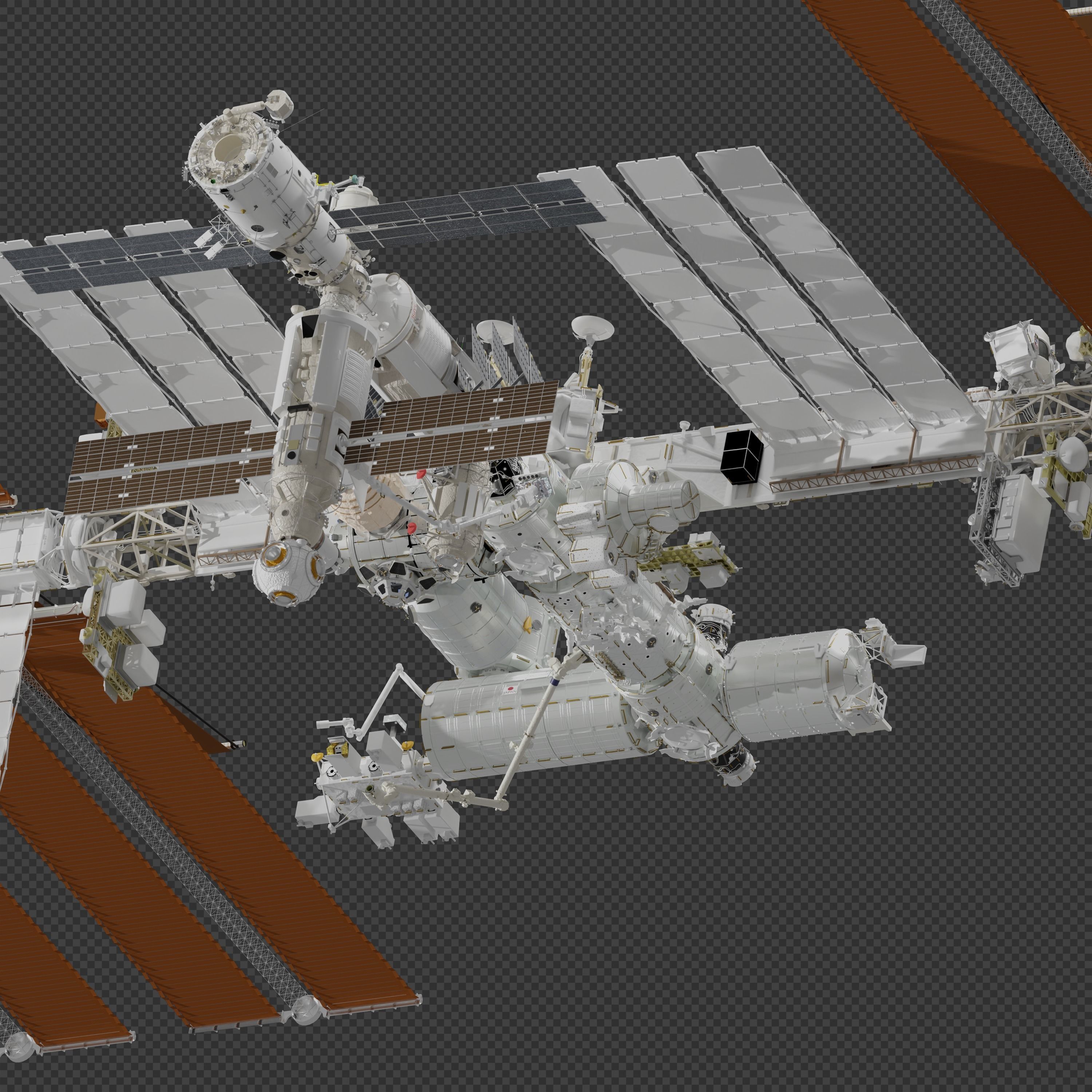 International Space Station 3D model_3