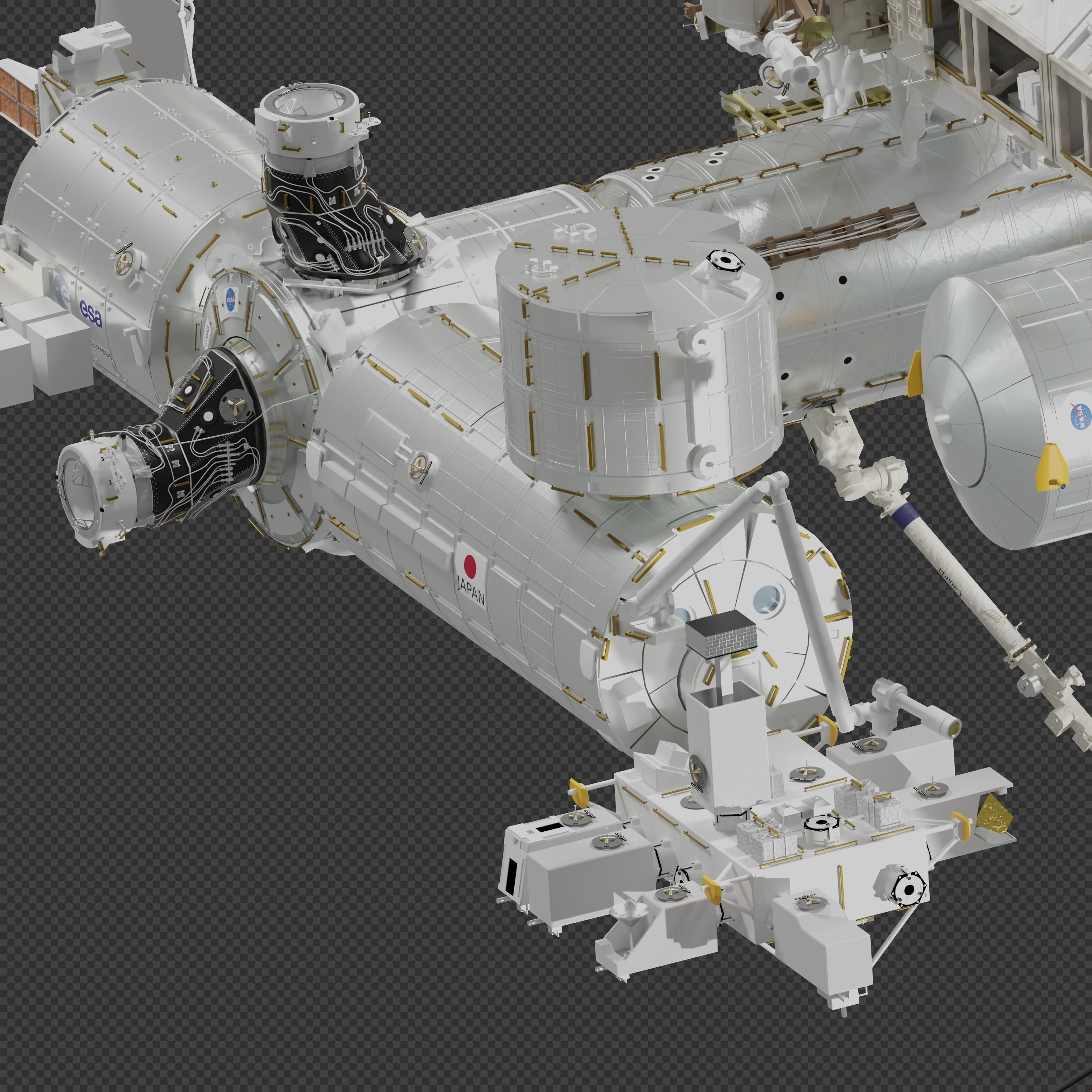 International Space Station 3D model_7