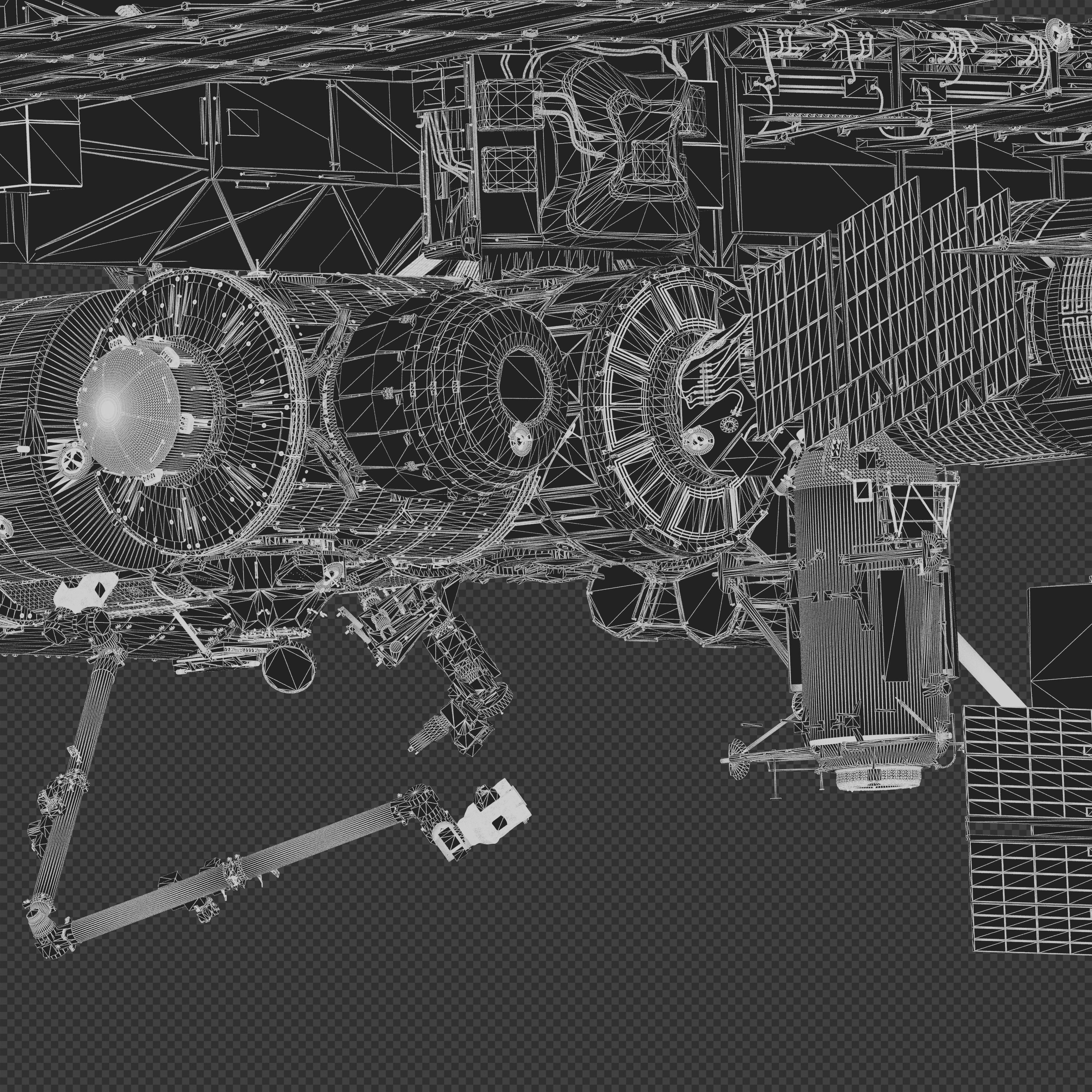 International Space Station 3D model_31