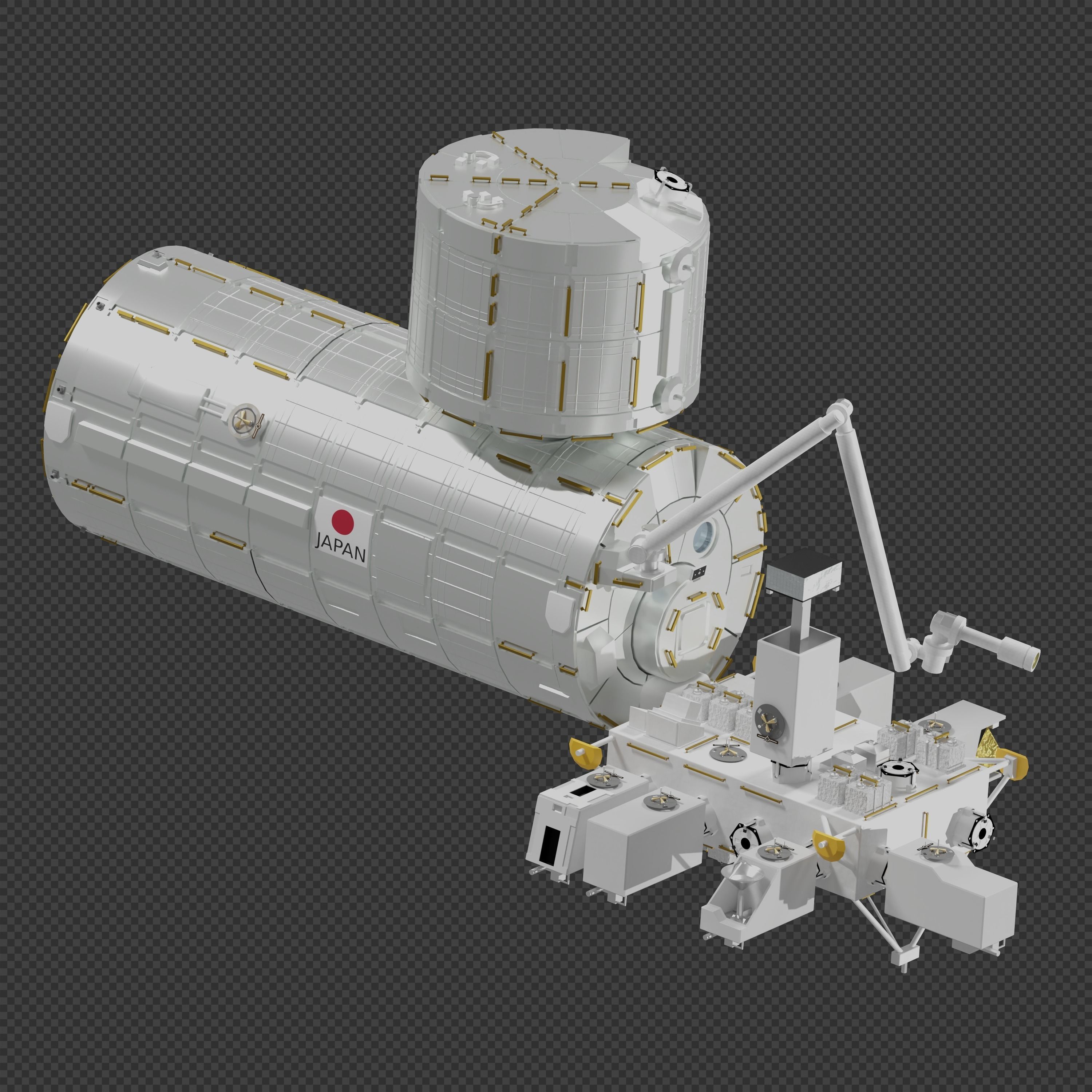 International Space Station 3D model_15