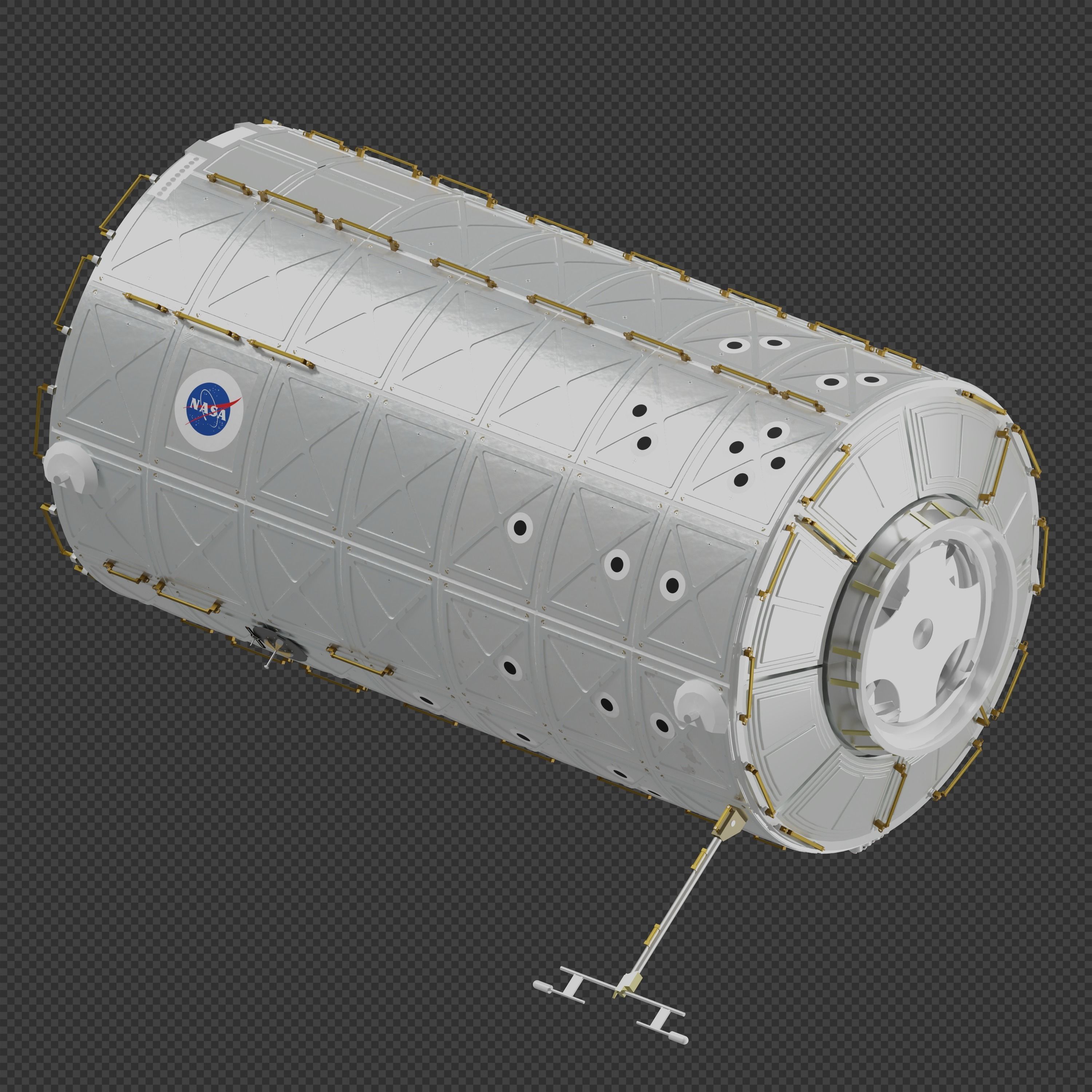 International Space Station 3D model_14