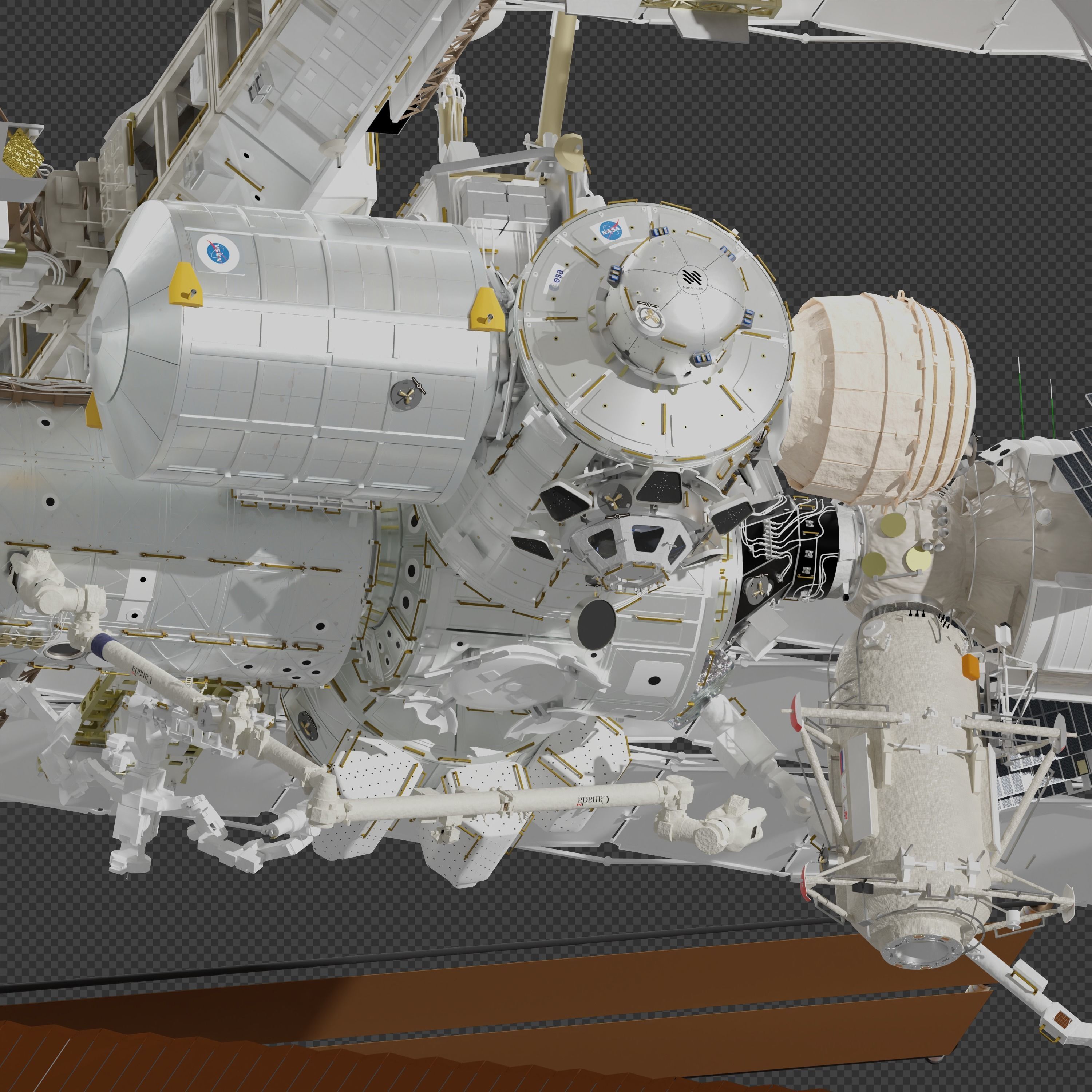 International Space Station 3D model_8