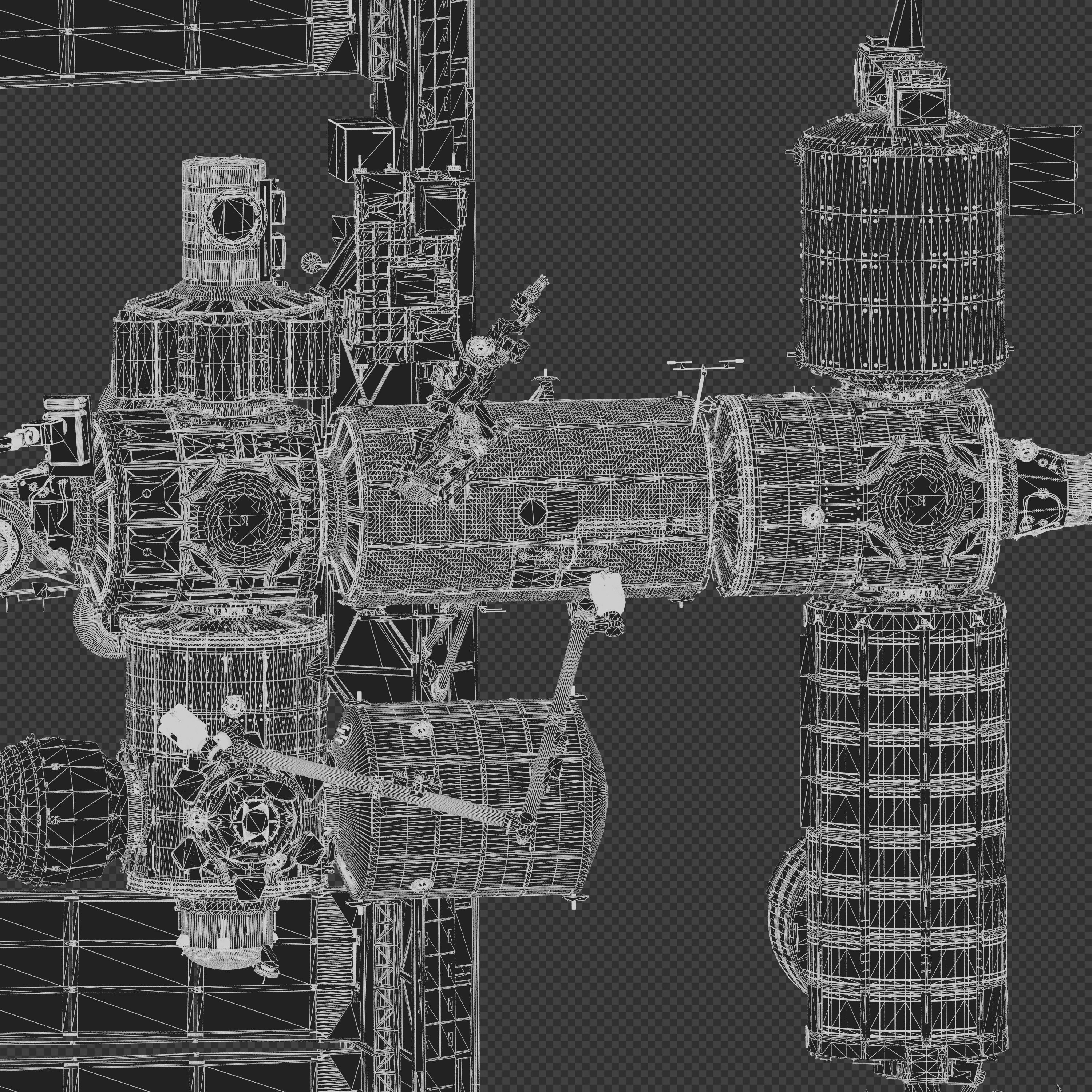 International Space Station 3D model_18