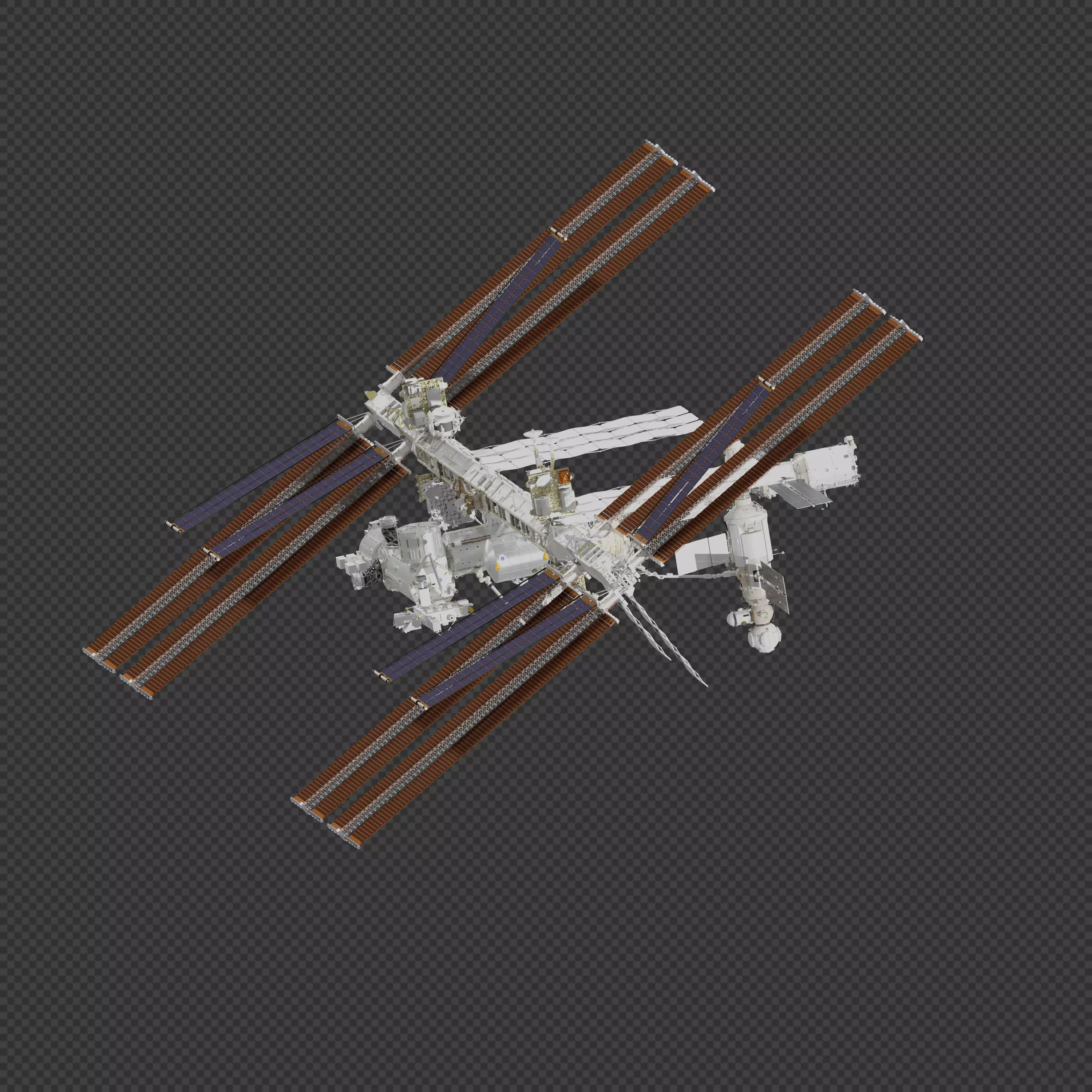International Space Station 3D model_0