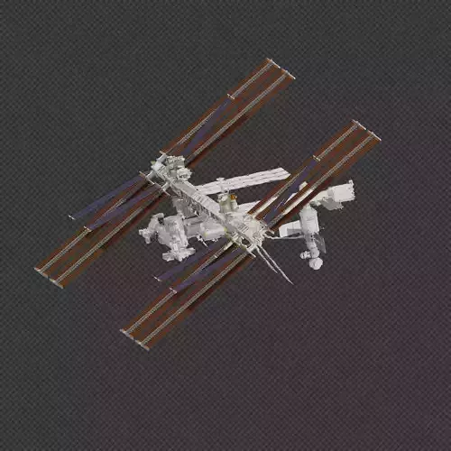 International Space Station 3D model