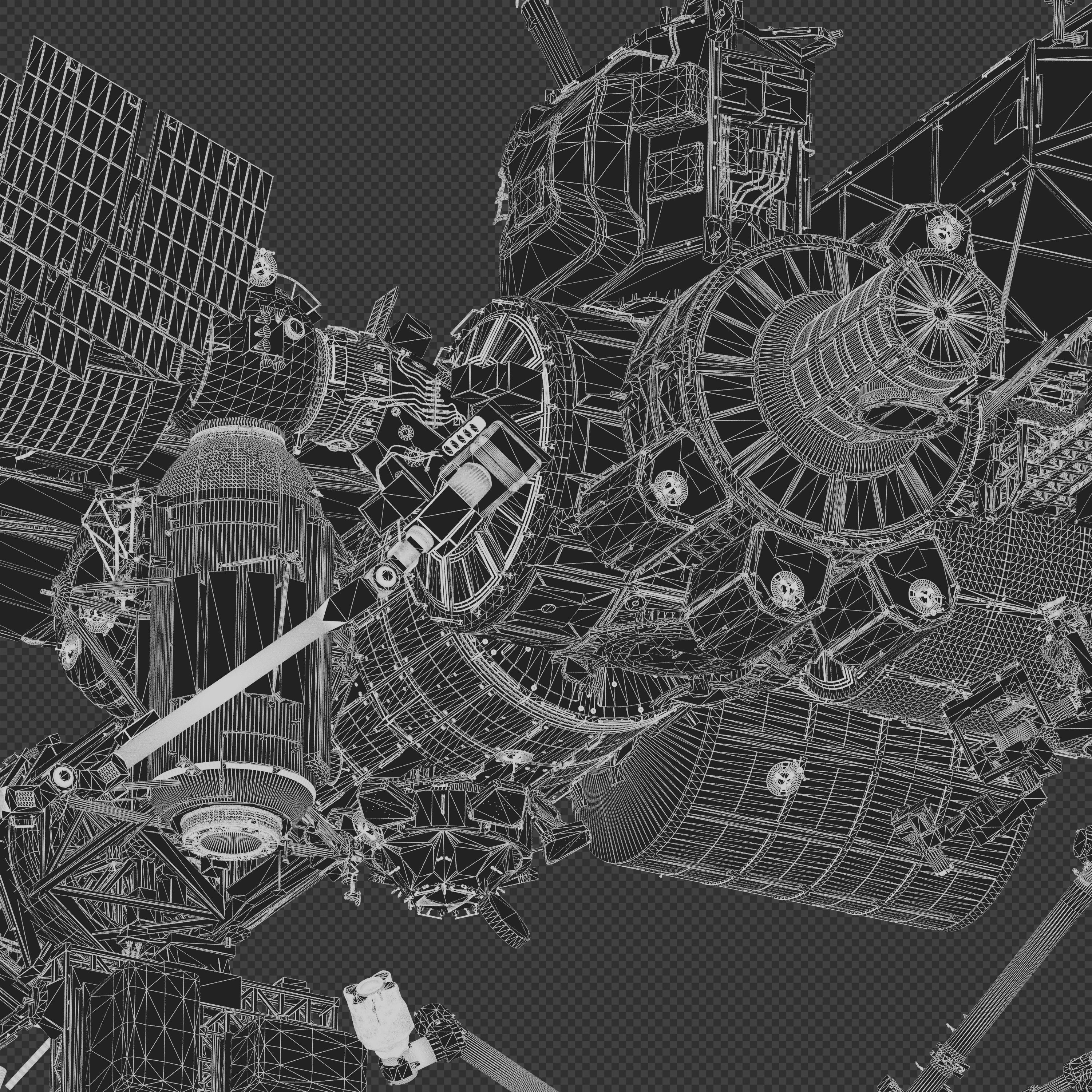 International Space Station 3D model_34