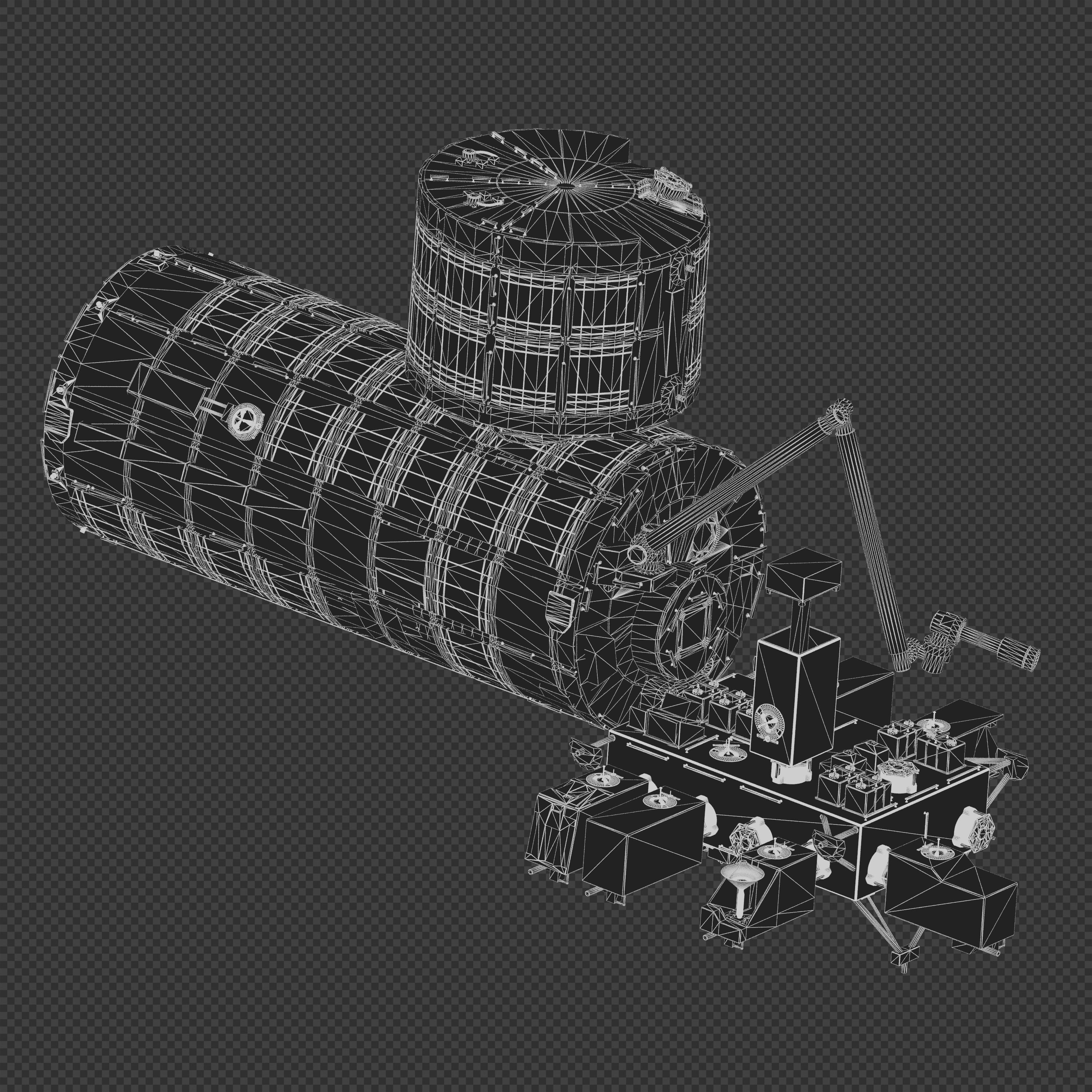 International Space Station 3D model_23
