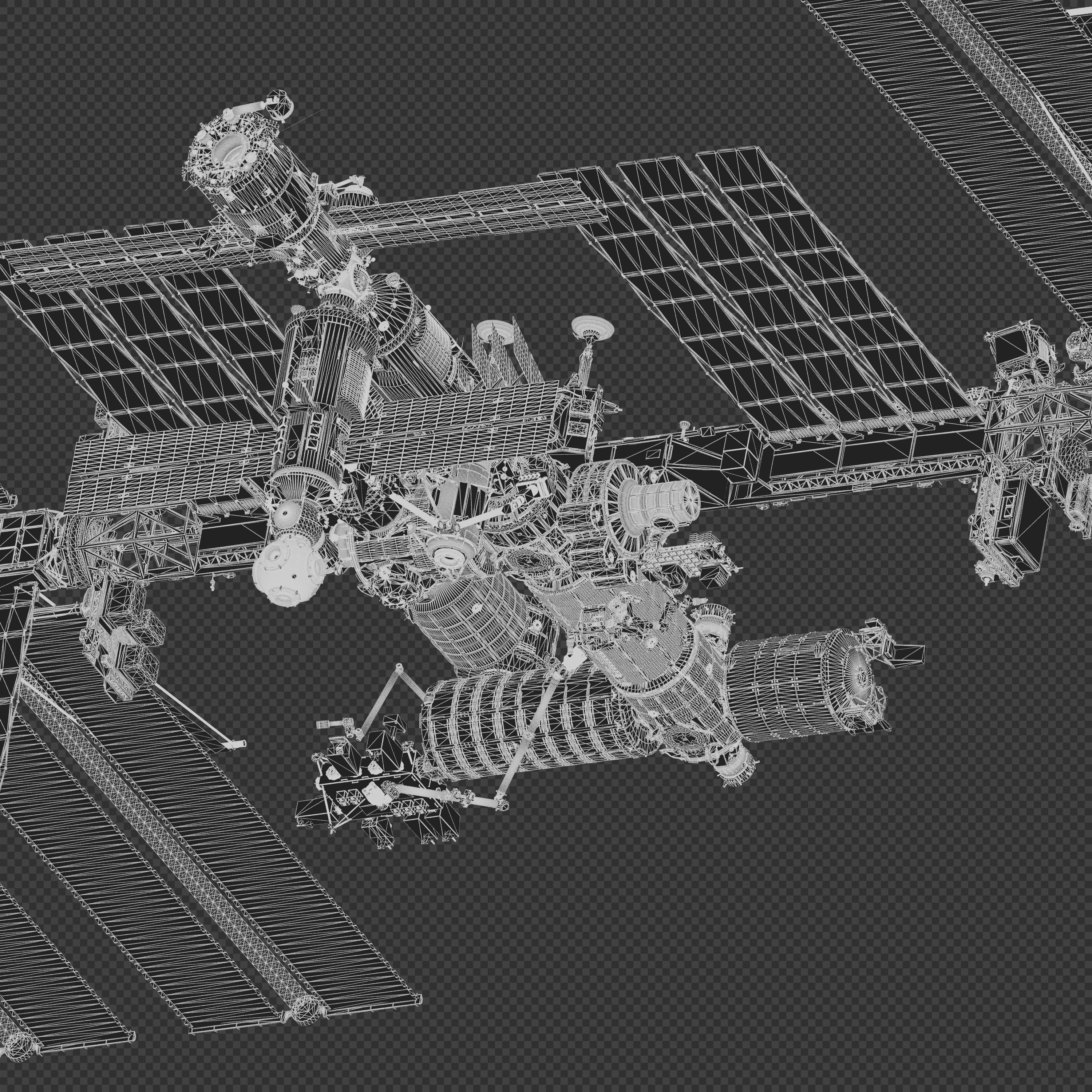 International Space Station 3D model_17