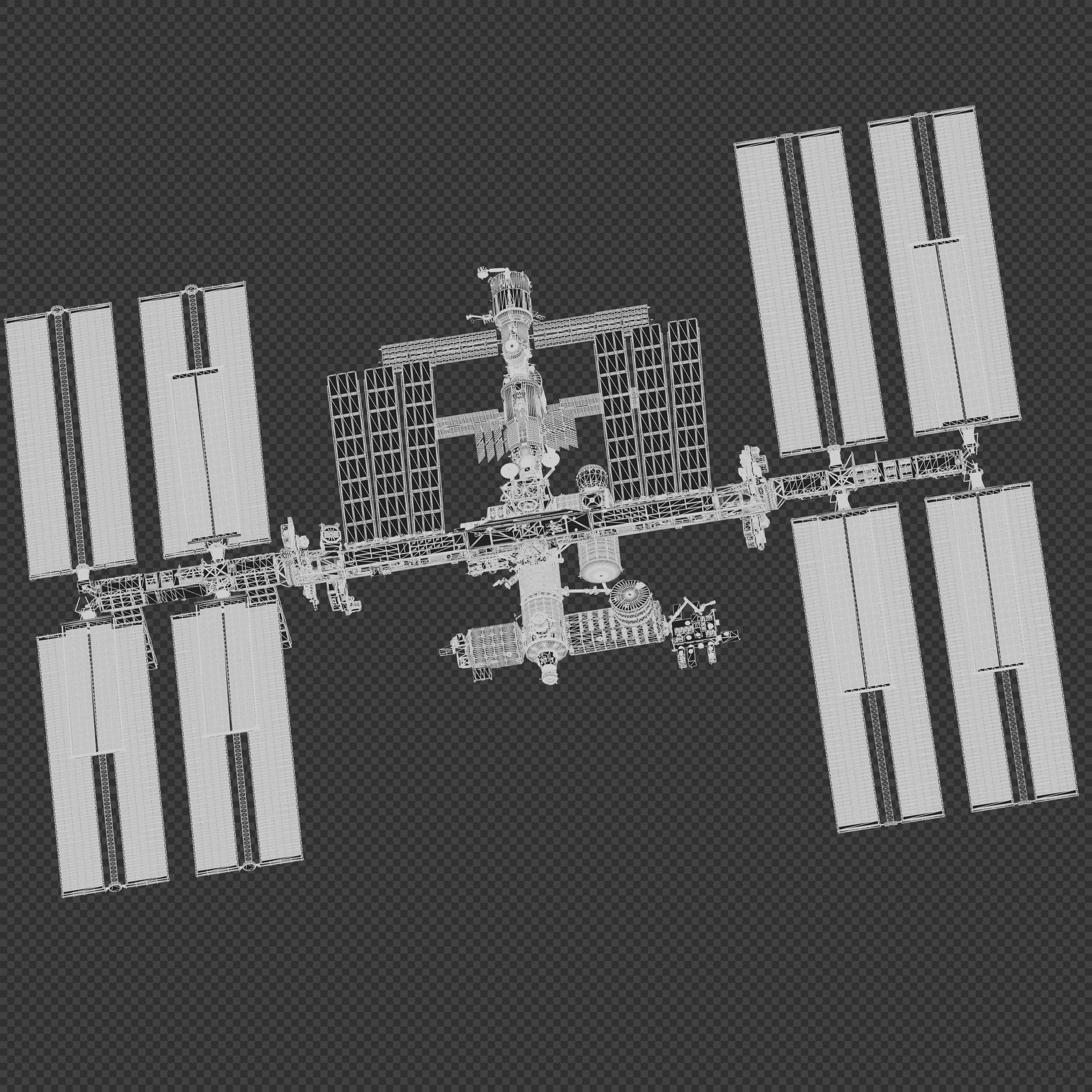 International Space Station 3D model_19