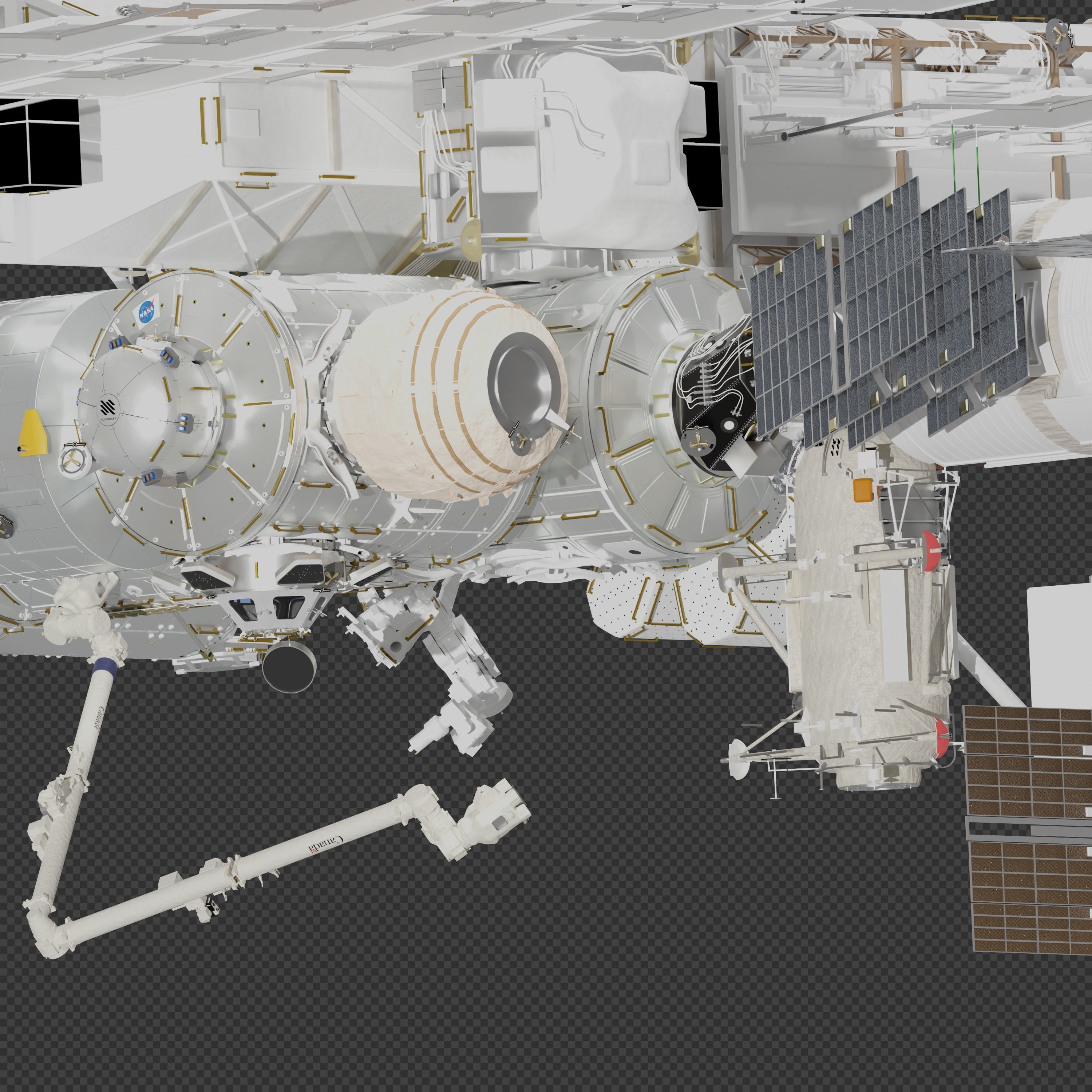 International Space Station 3D model_9