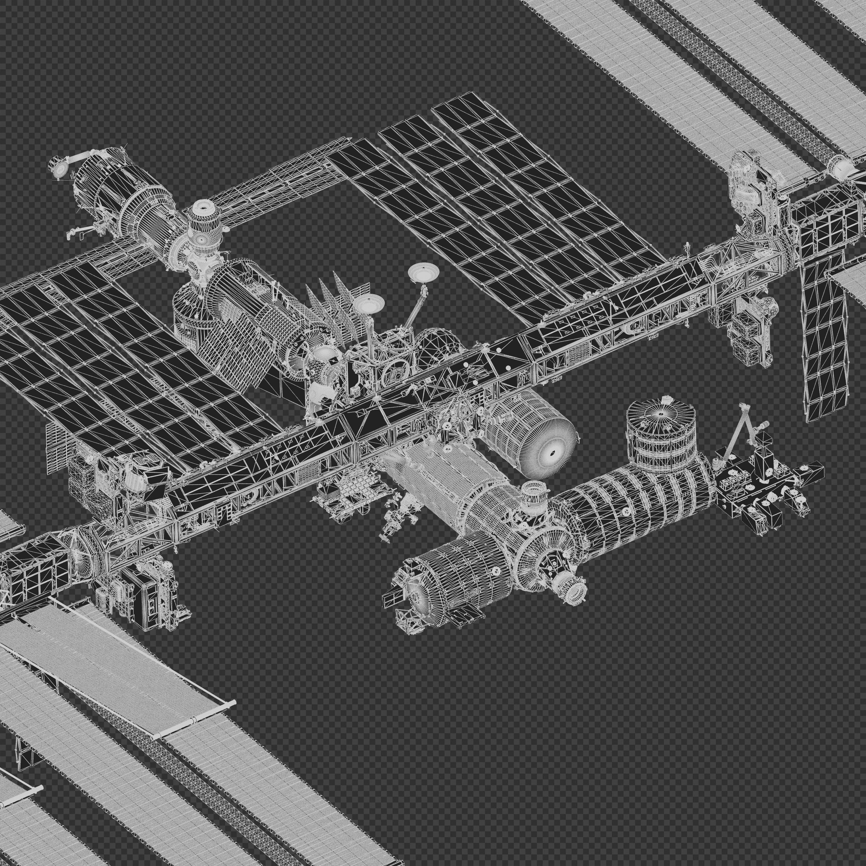 International Space Station 3D model_26