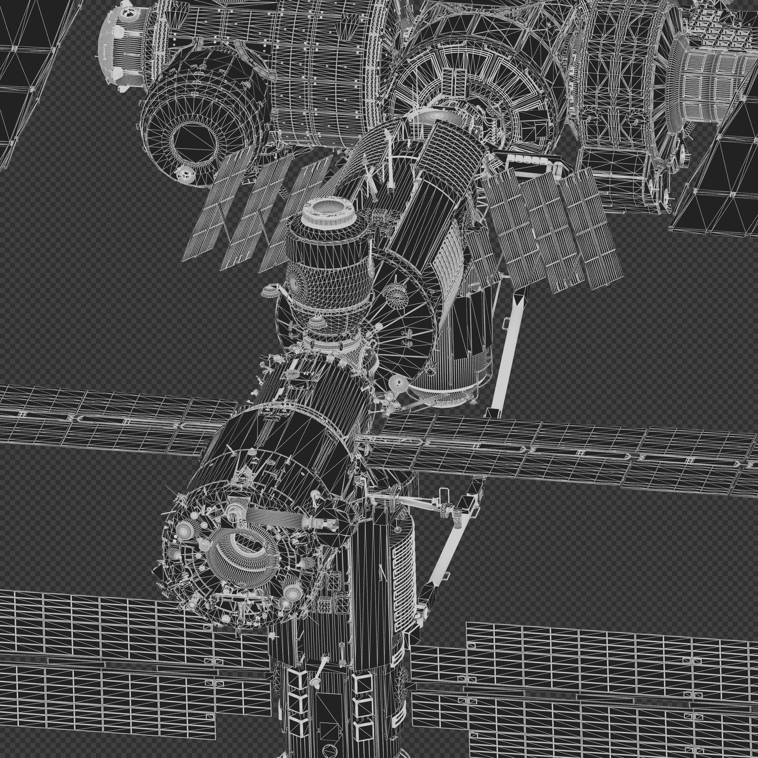 International Space Station 3D model_32