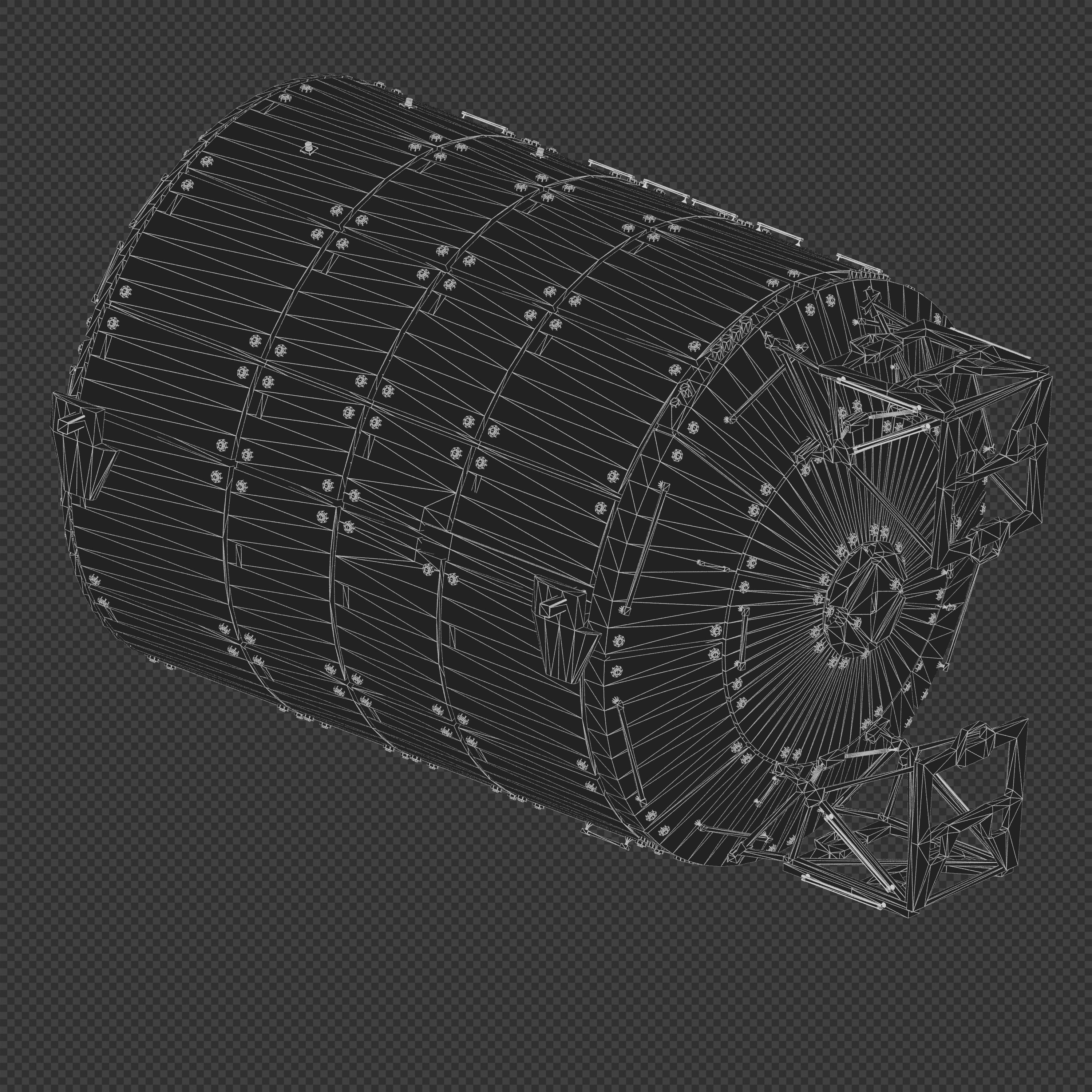 International Space Station 3D model_24