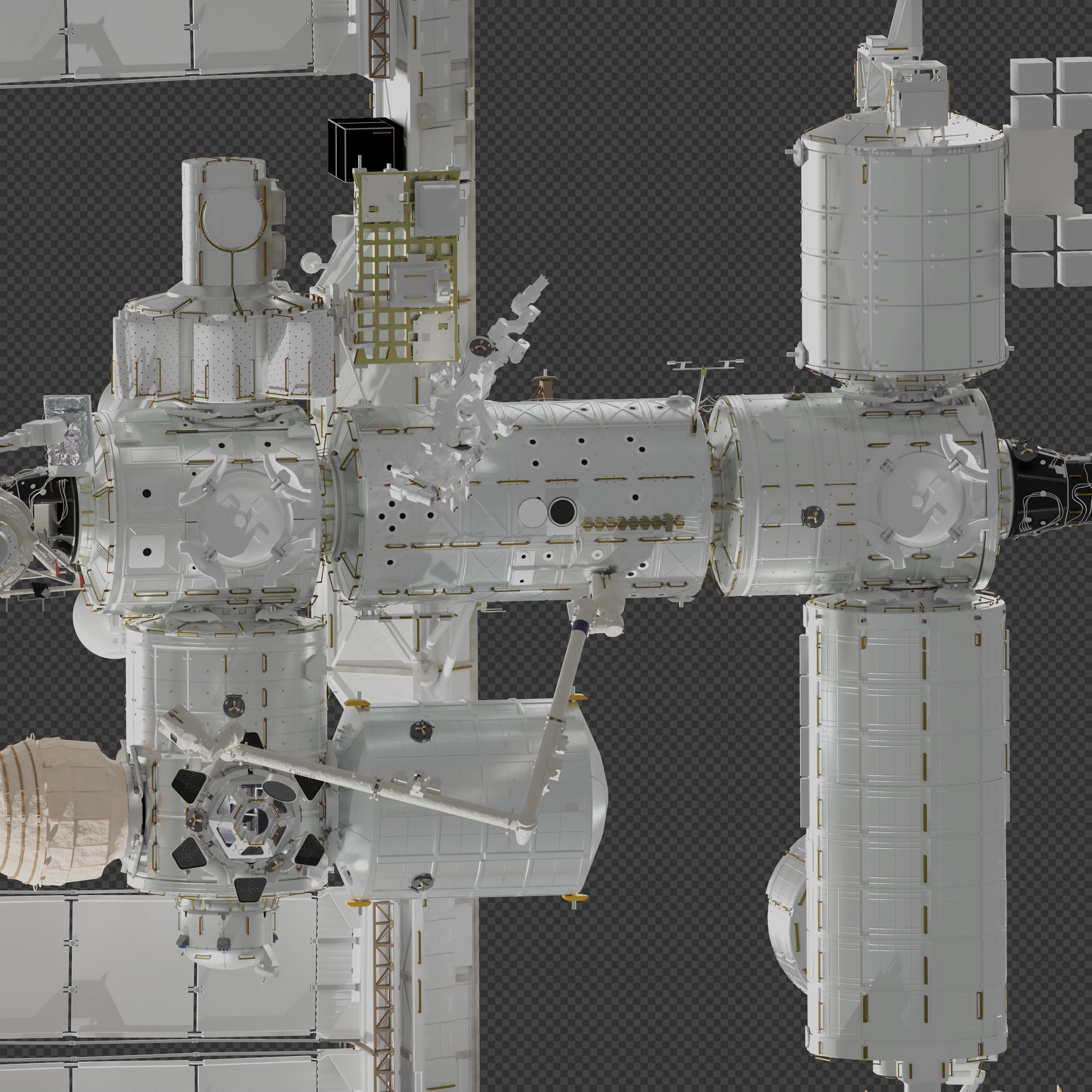 International Space Station 3D model_6