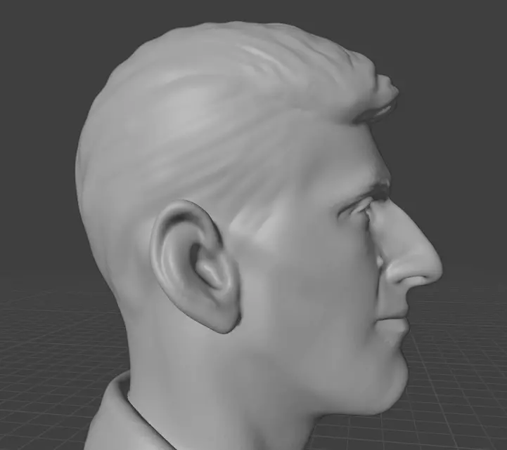 Novak Djokovic 3D print model_12