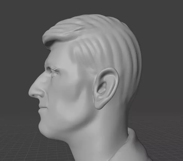 Novak Djokovic 3D print model_13
