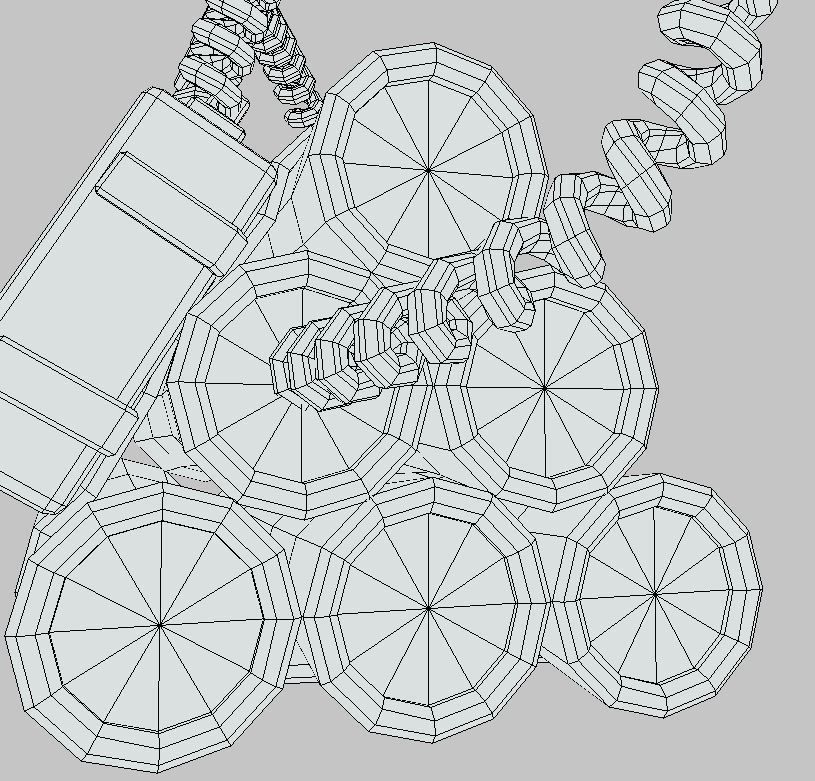 TNT prop Low-poly 3D model_8