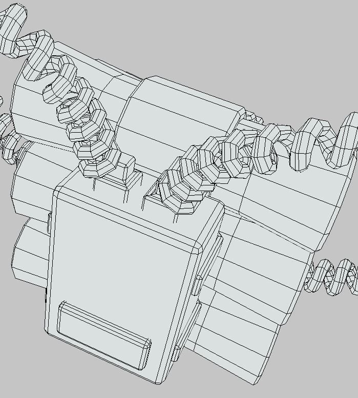 TNT prop Low-poly 3D model_7