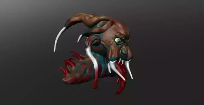 Sharp Tooth 3D model