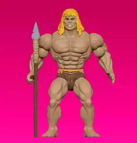 SAVAGE HE-MAN  3D print model