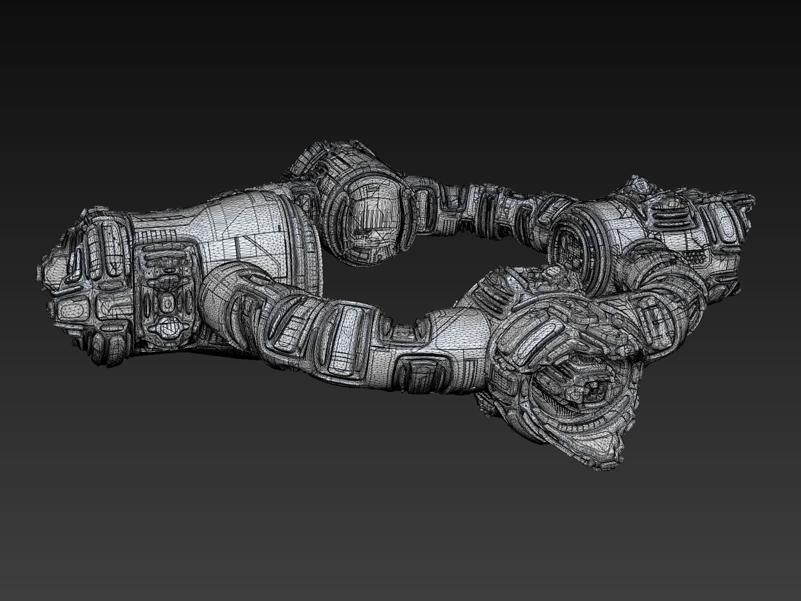 space equipment node 00084 3D model_8