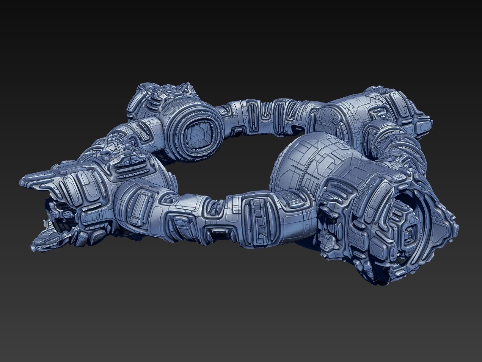 space equipment node 00084 3D model_16