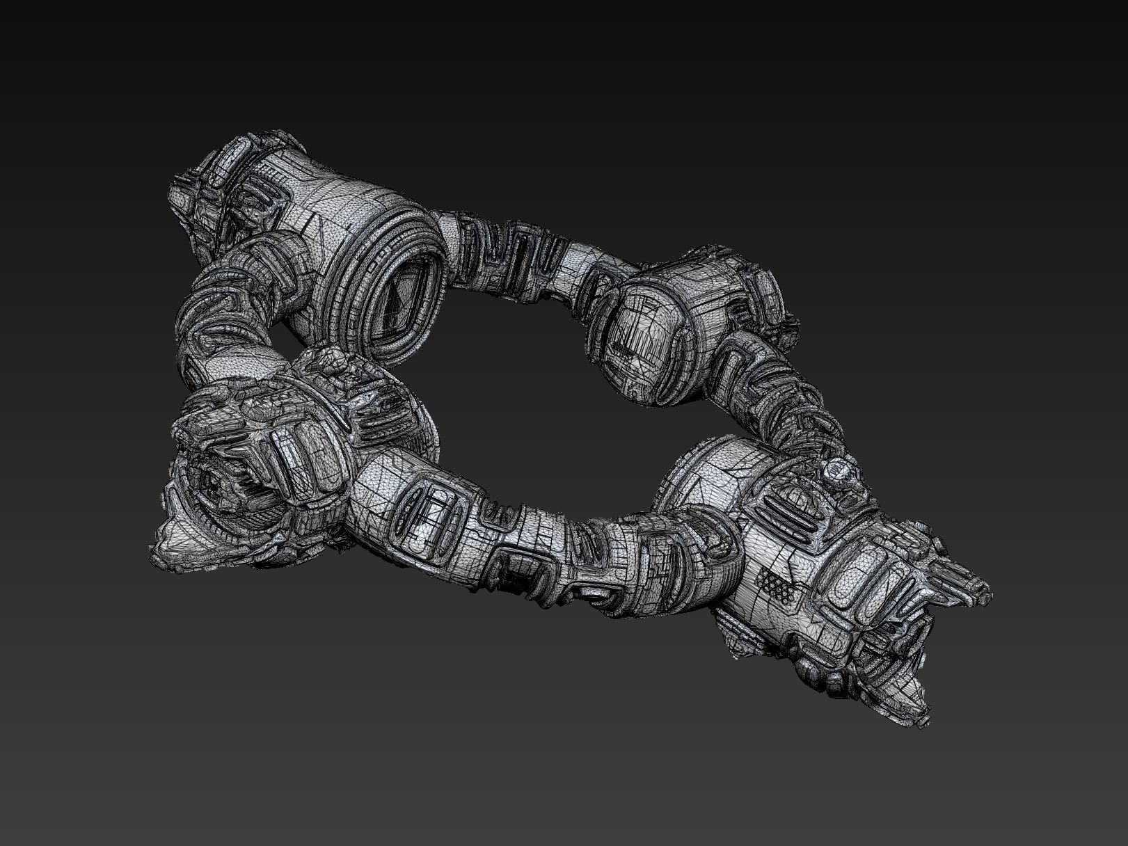 space equipment node 00084 3D model_5