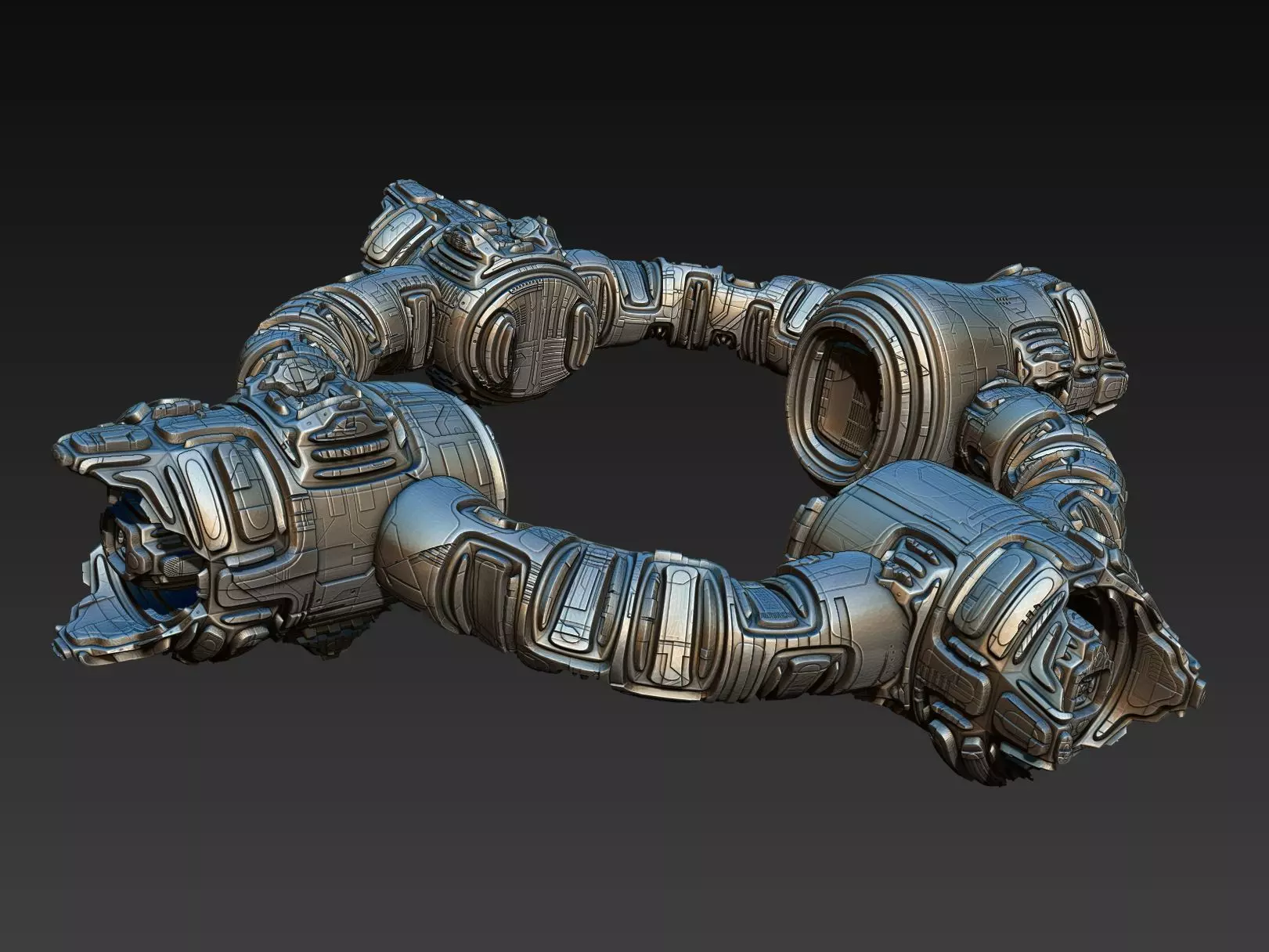 space equipment node 00084 3D model_0