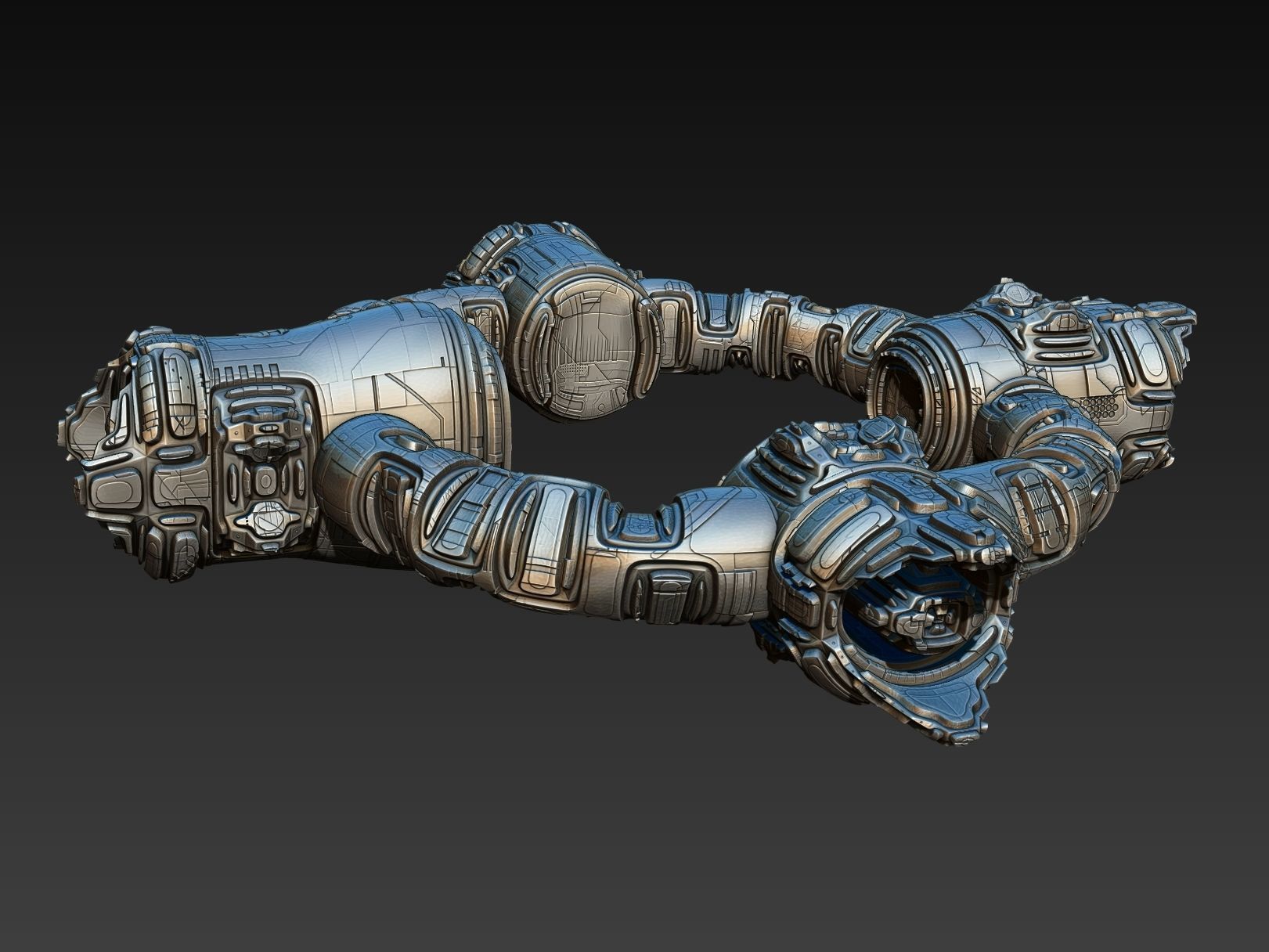 space equipment node 00084 3D model_6