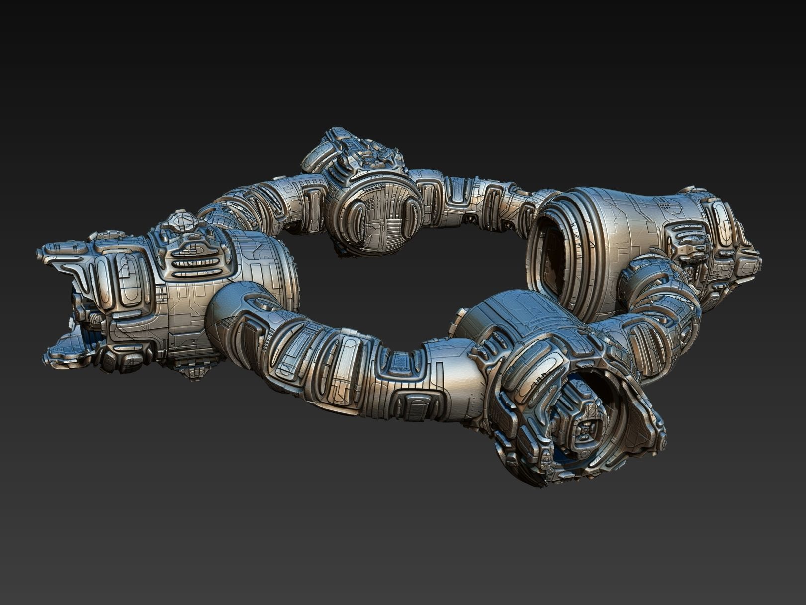 space equipment node 00084 3D model_9