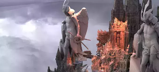 Ronin Samurai Palace Temple Kit bash