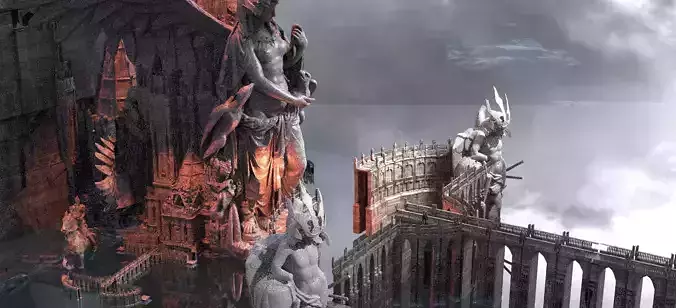 Eastern Easter Island Warrior Kit bash