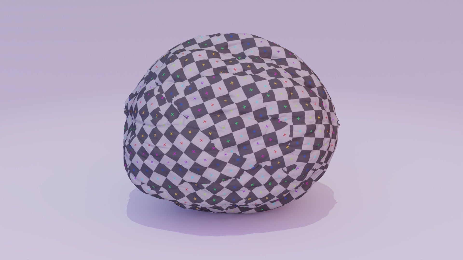 Walnut fruit 03 high-poly 3D model_20