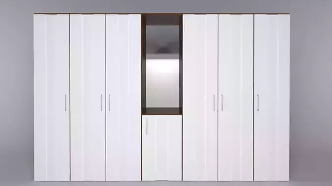 Wardrobe 01 3D model