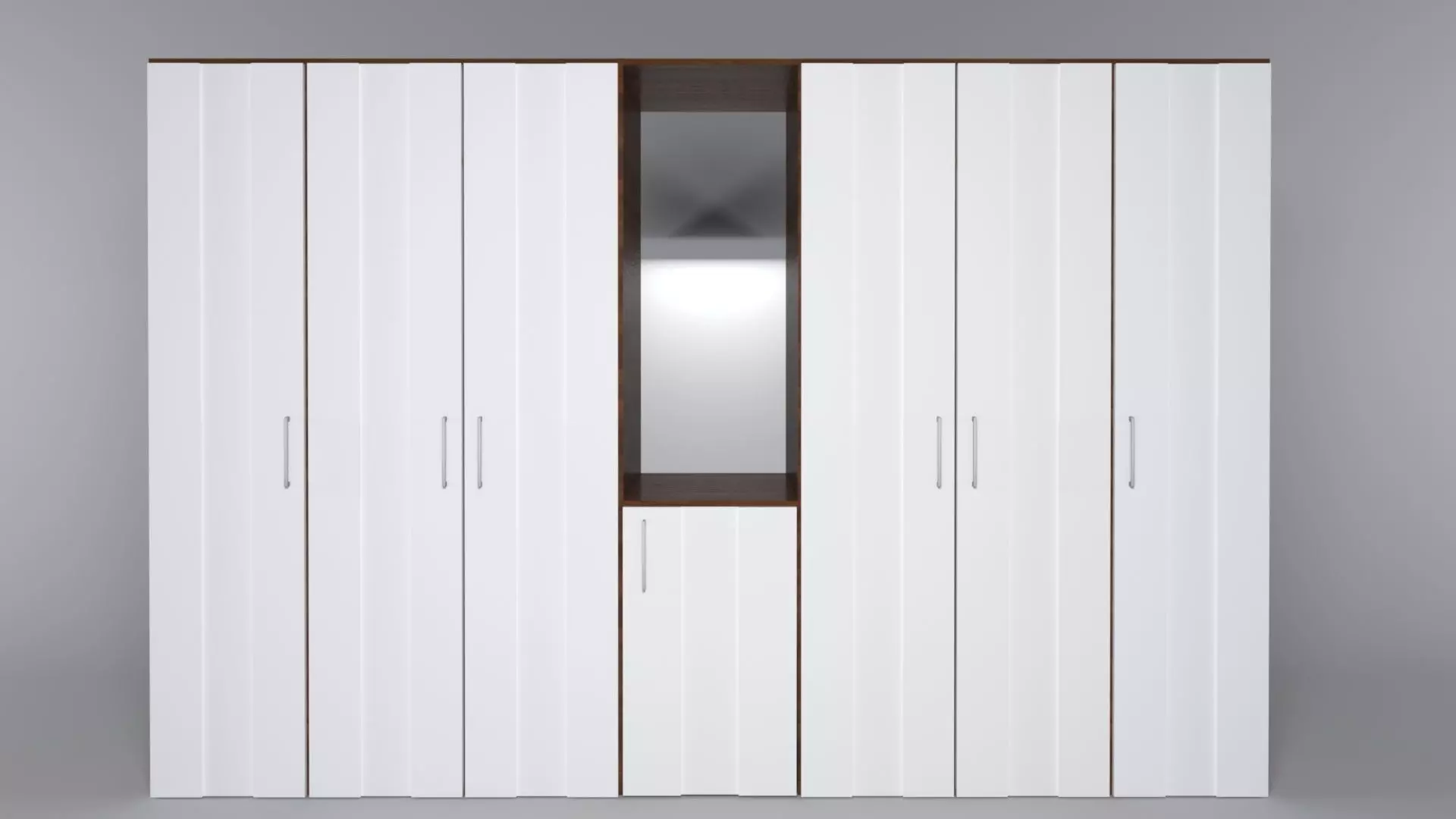 Wardrobe 01 3D model_0